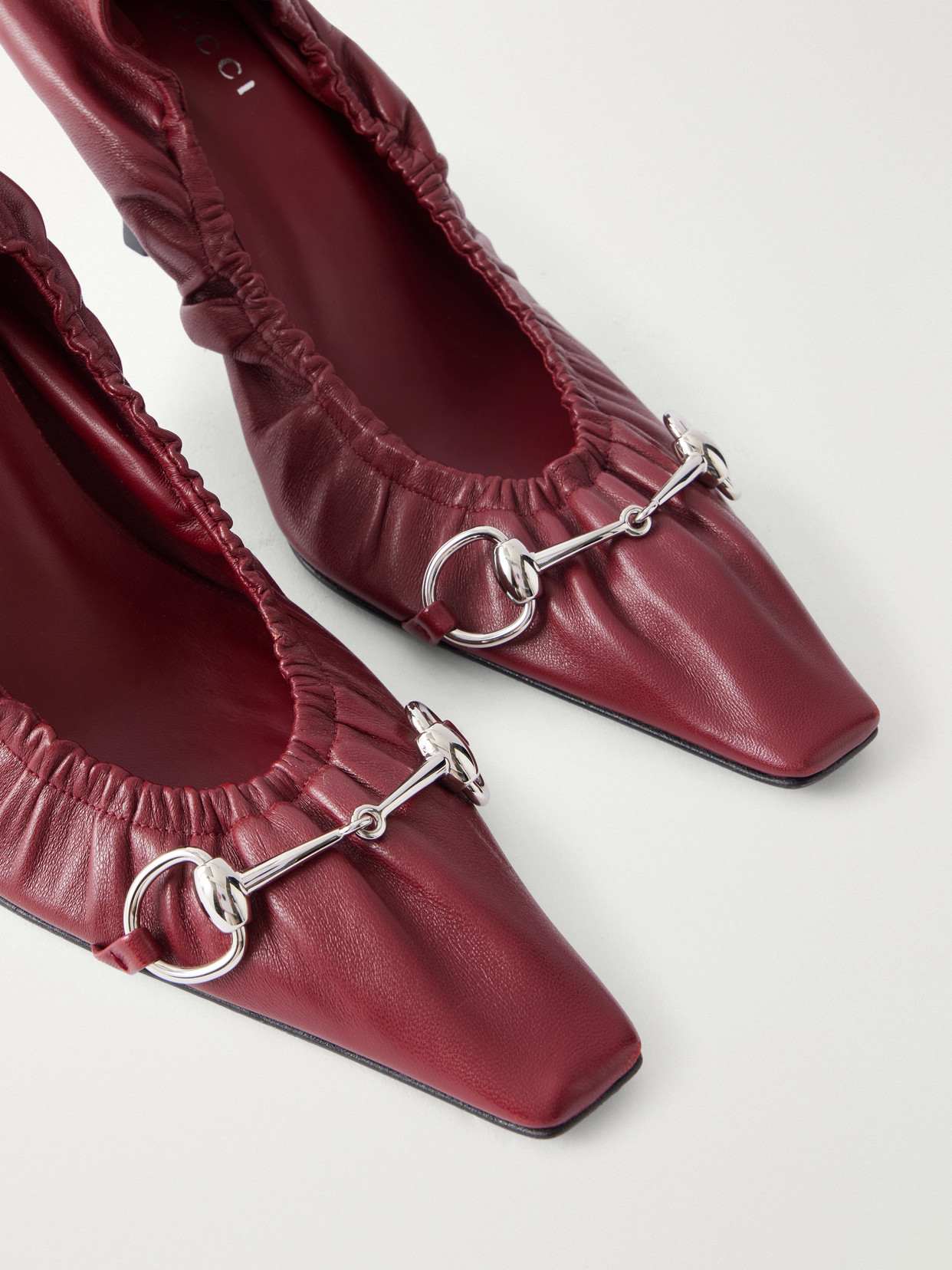Vittoria 75 Horsebit-Embellished Pumps