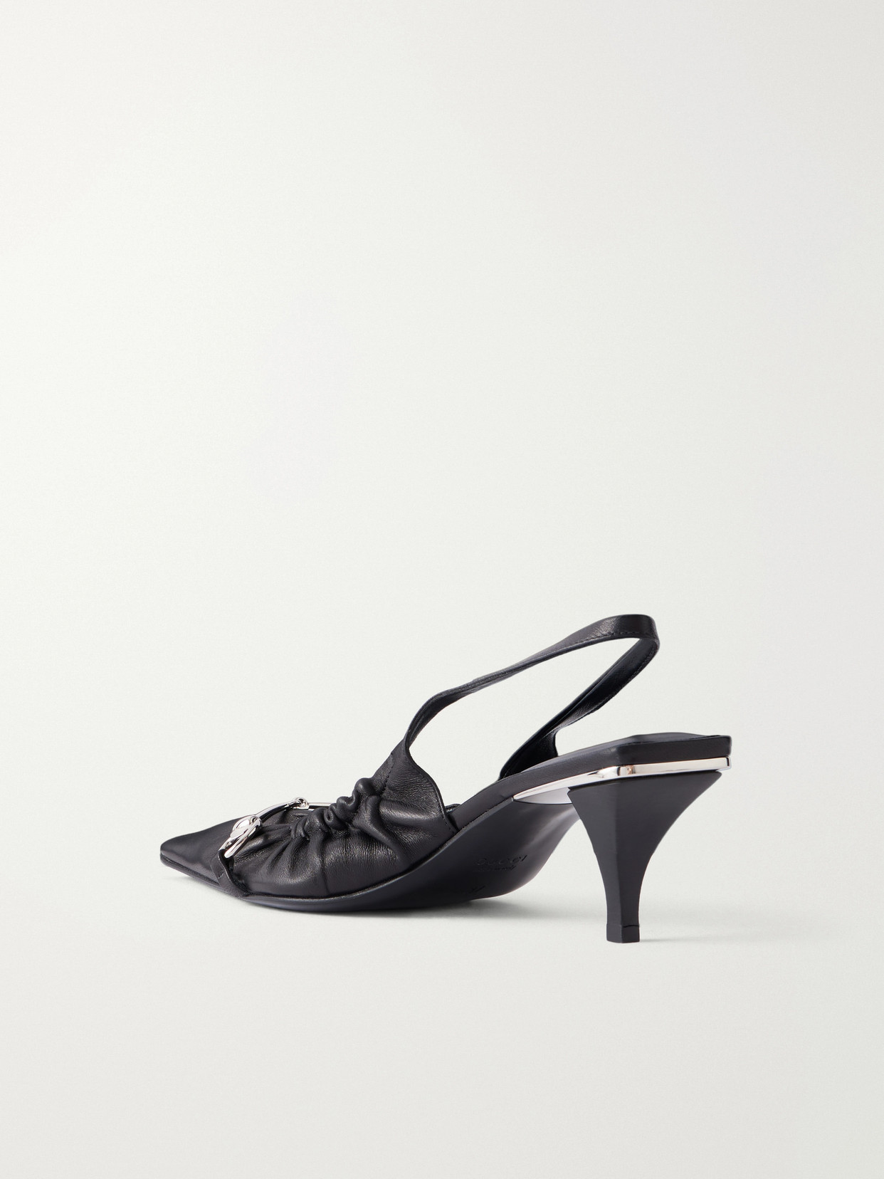 Vittoria 55 Horsebit-Embellished Slingback