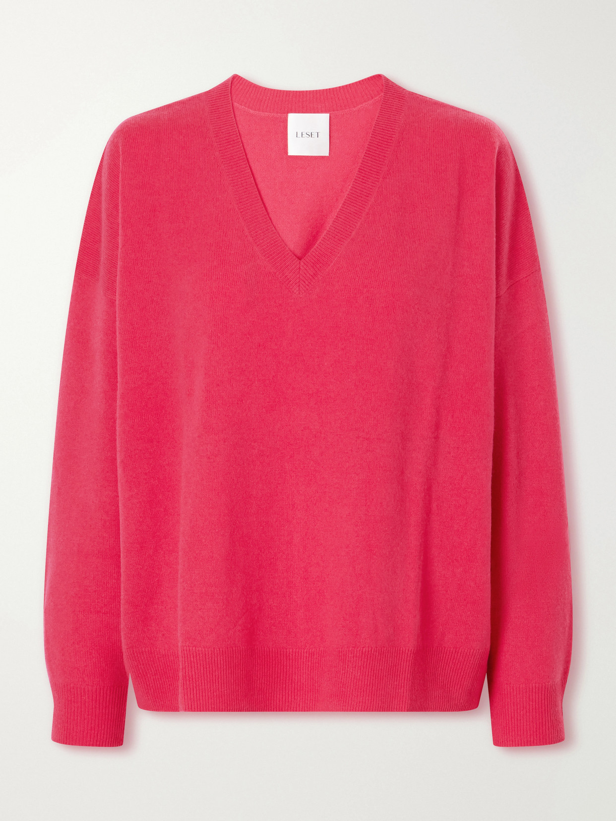 Leset Zoe Wool-blend Sweater In Green