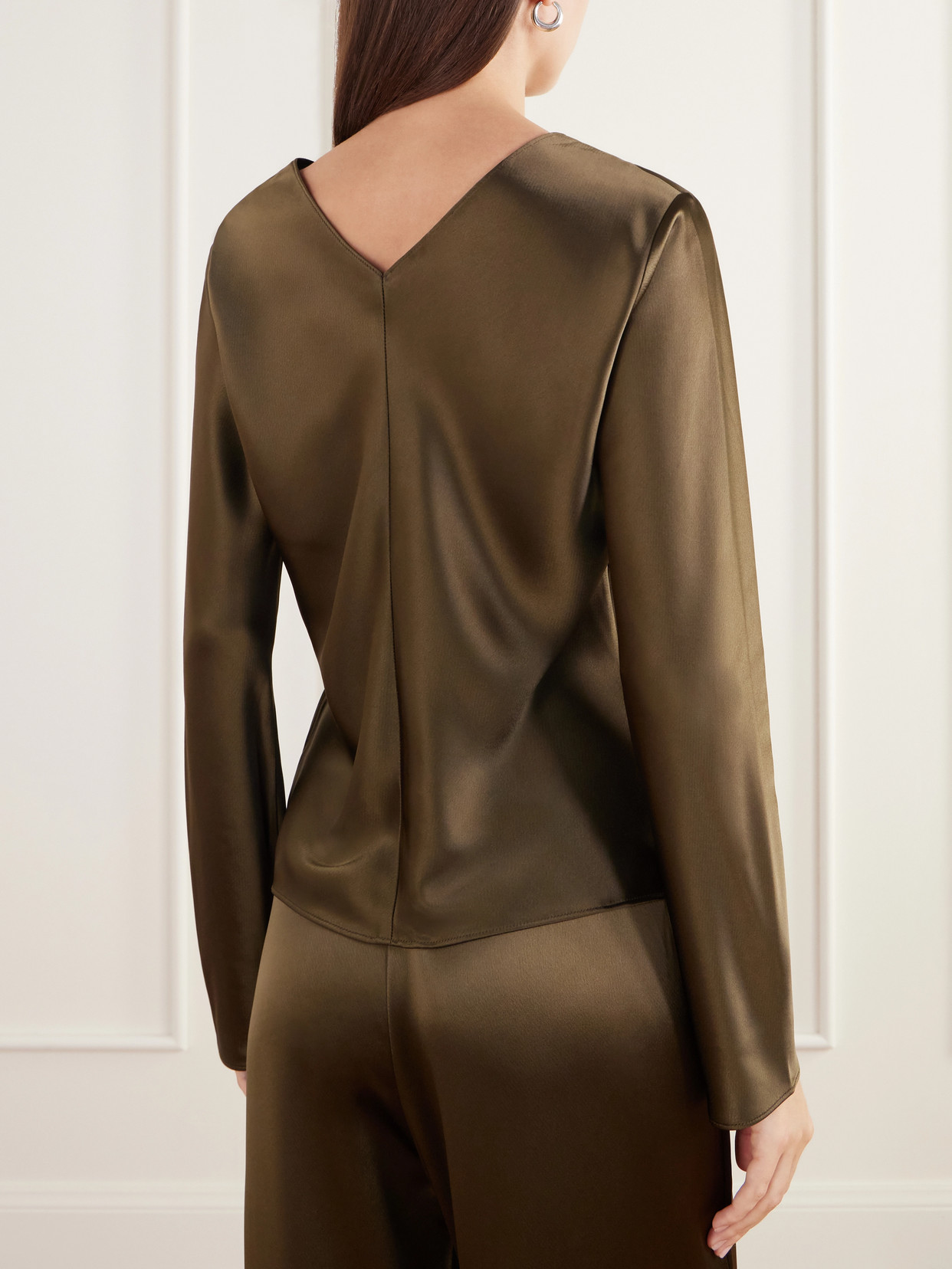 Barb Draped Blouse