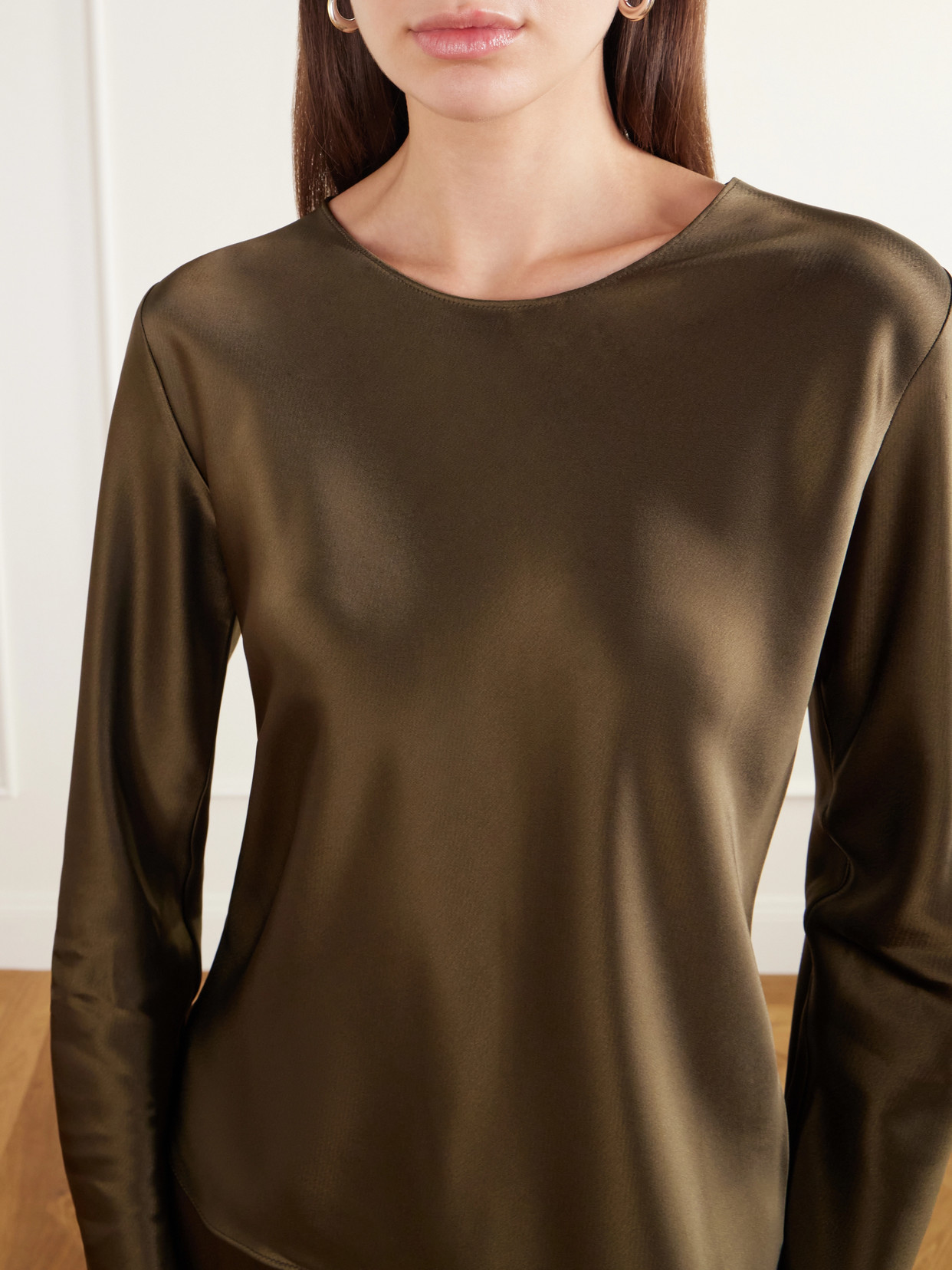 Barb Draped Blouse
