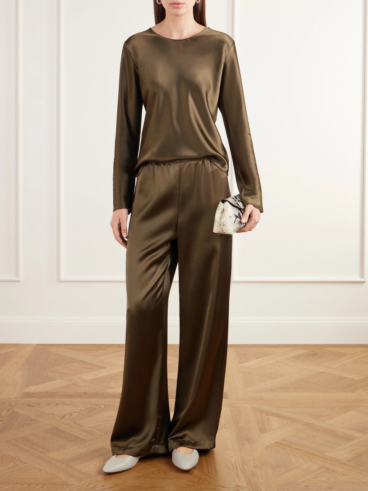Barb Draped Blouse