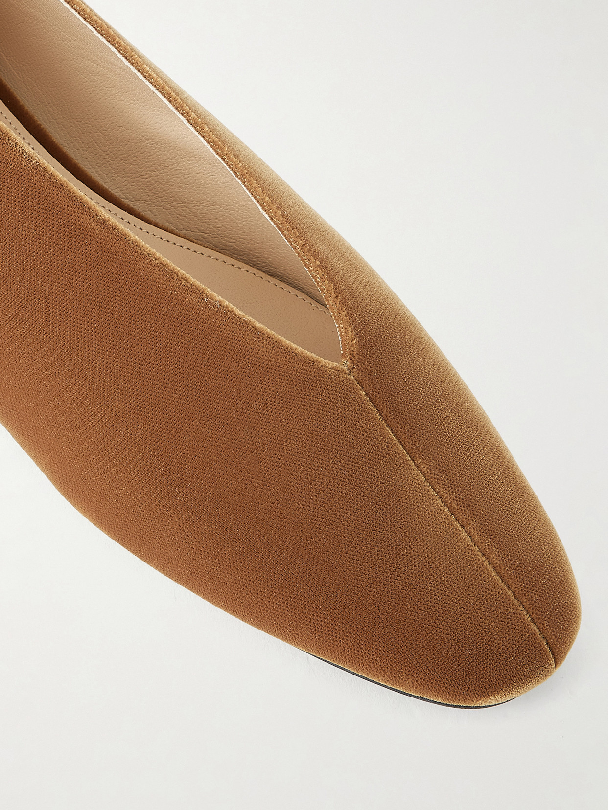 Le Monde Béryl - Olympia Velvet Ballet Flats