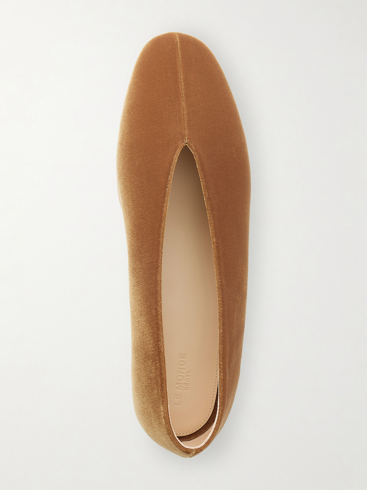 Le Monde Béryl - Olympia Velvet Ballet Flats