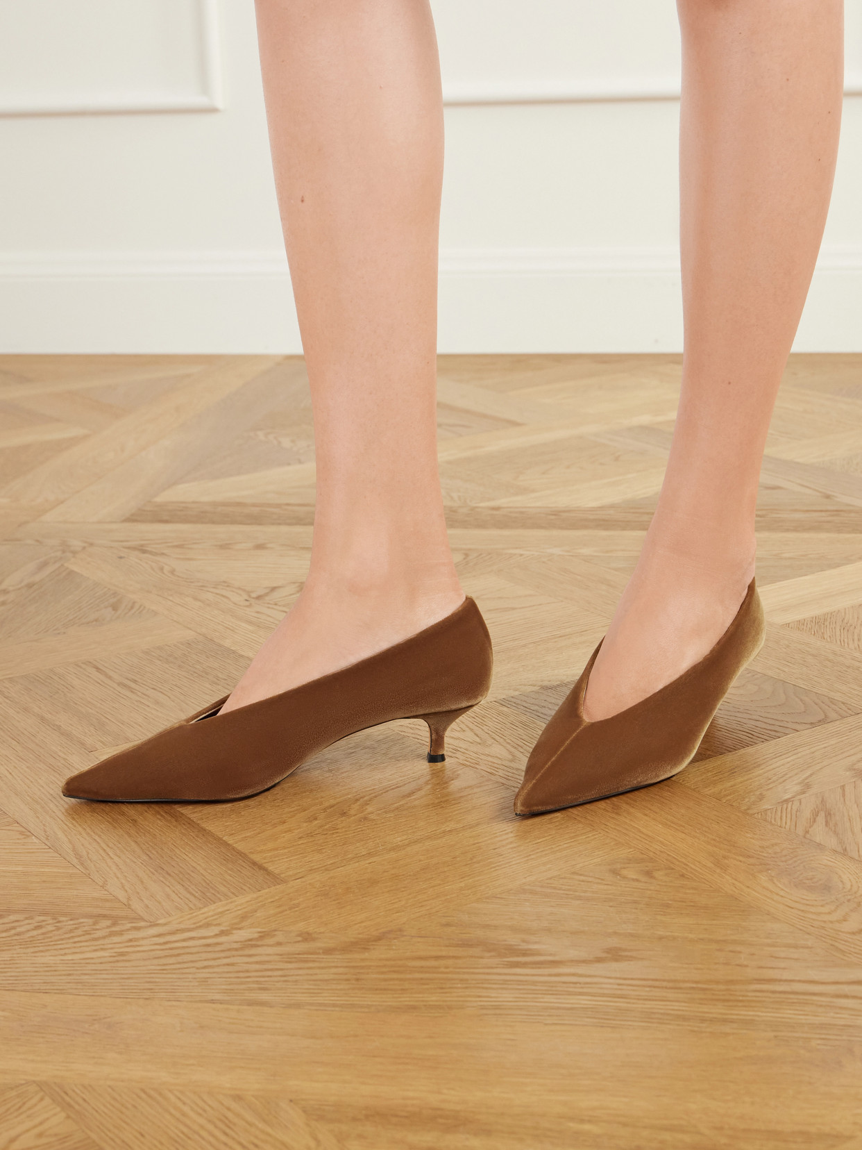 Le Monde Béryl - Babouche 40 Velvet Pumps