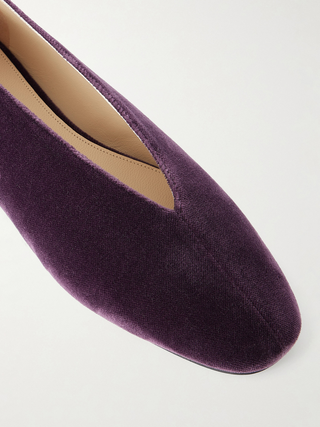 Le Monde Béryl - Olympia Velvet Ballet Flats