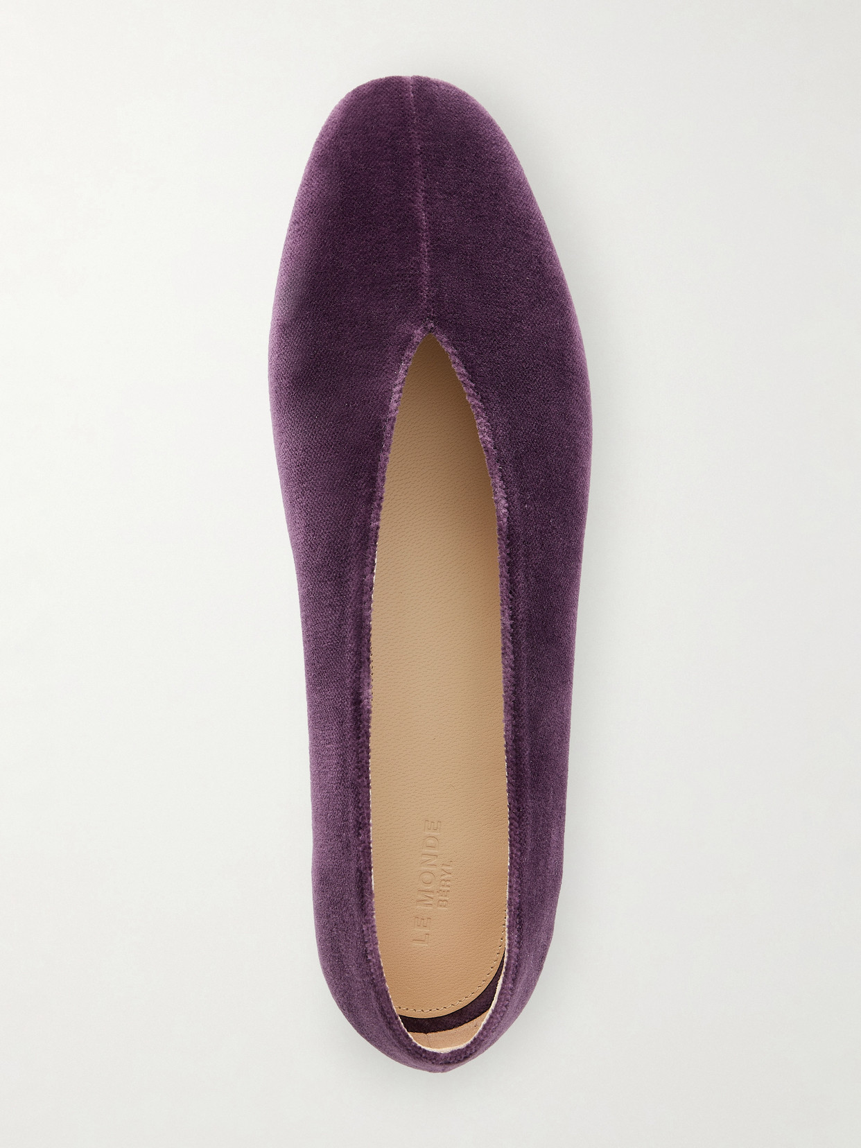 Le Monde Béryl - Olympia Velvet Ballet Flats