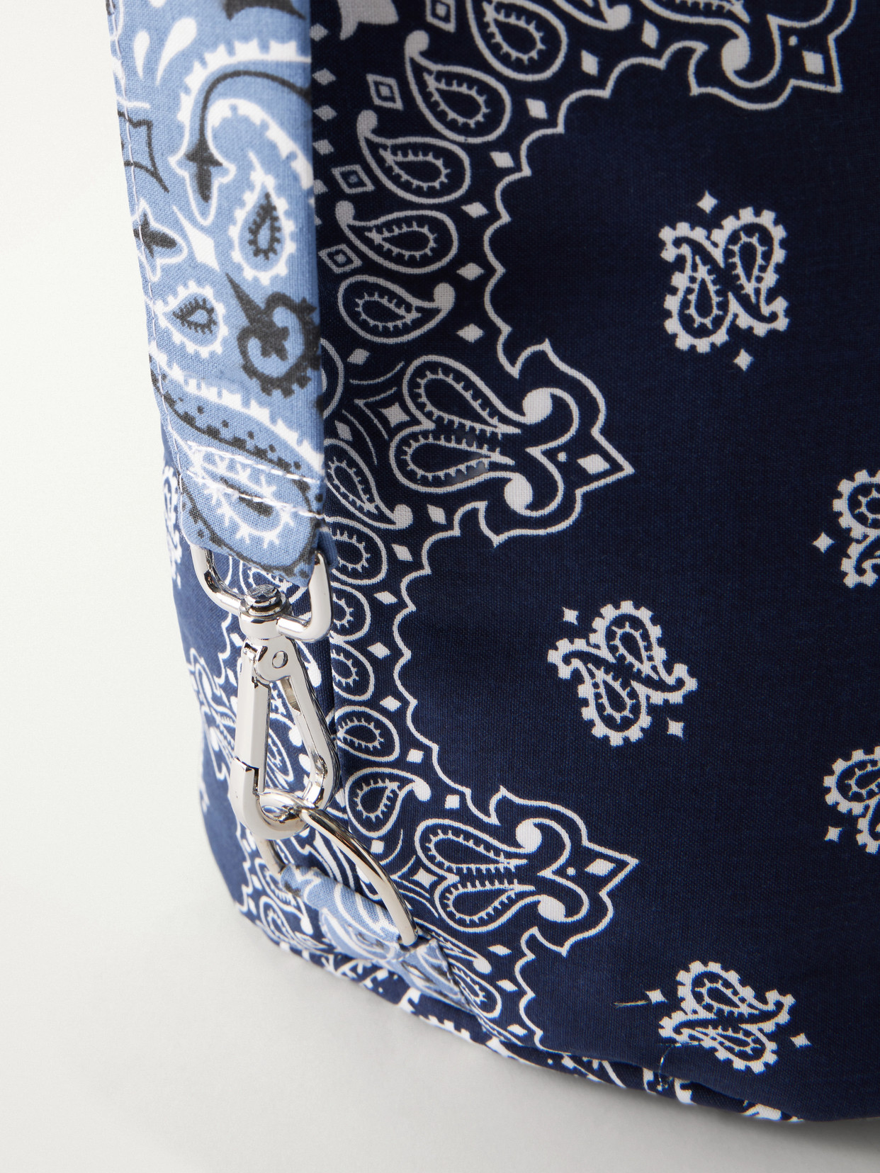 Seau Paisley-Print Cotton-Twill Tote