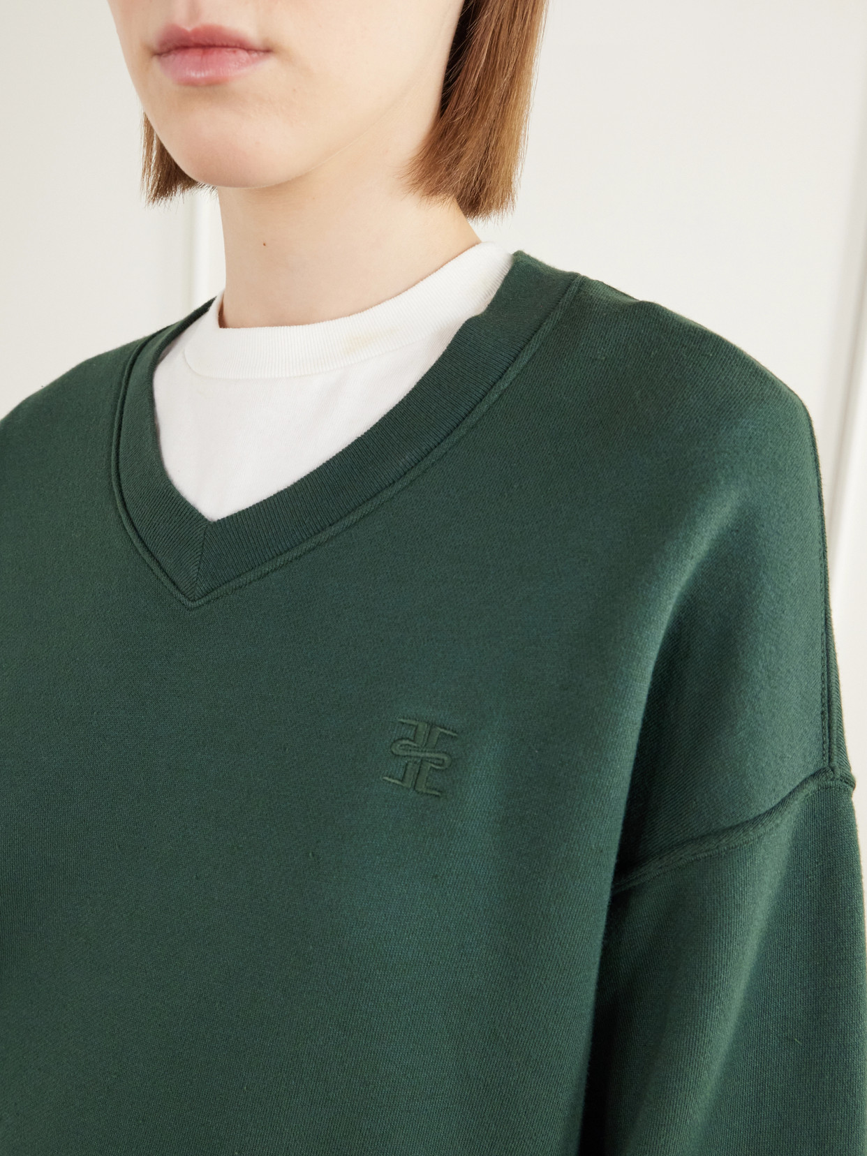 Éterne - Logo-Embroidered French Cotton And Modal-Blend Terry Sweatshirt