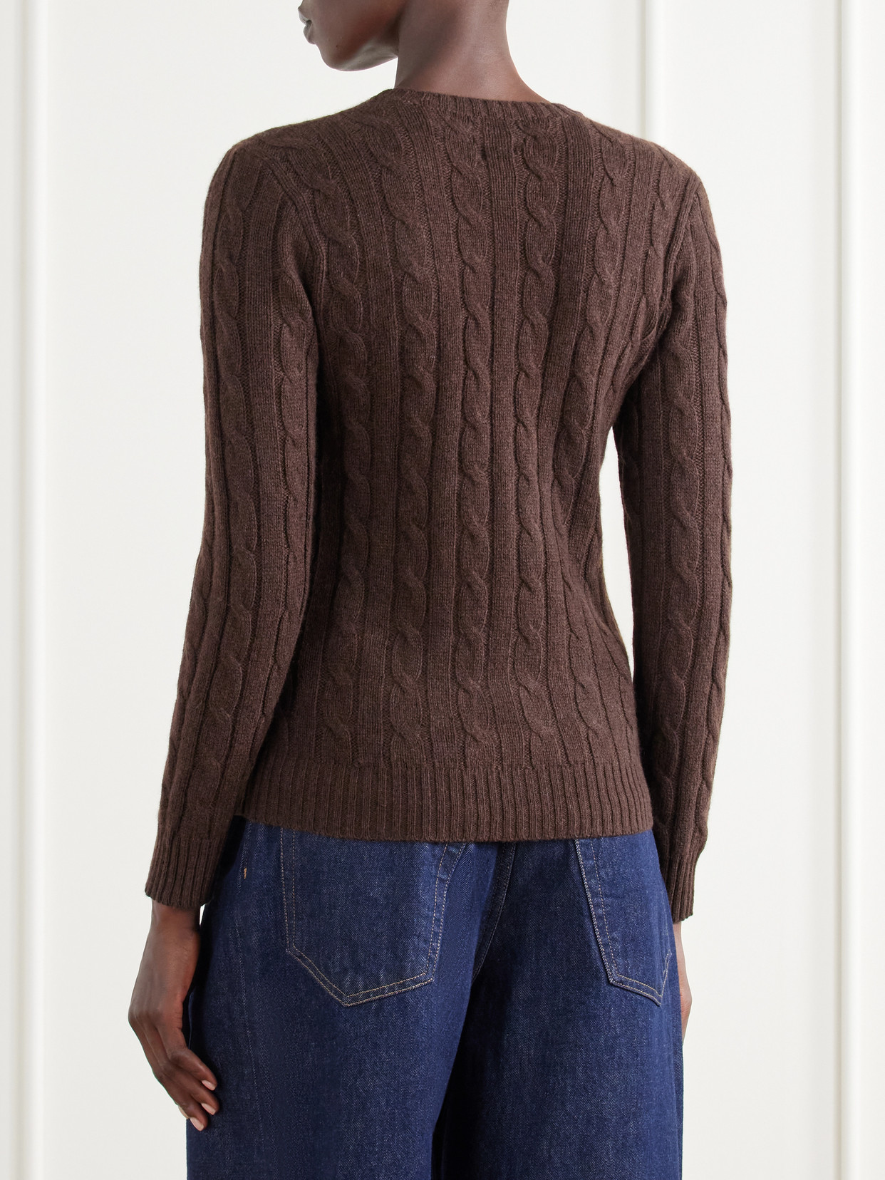 Polo Ralph Lauren - Julianna Cable-Knit Cashmere Sweater