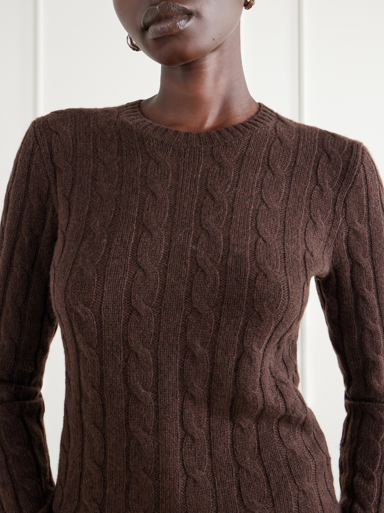 Polo Ralph Lauren - Julianna Cable-Knit Cashmere Sweater