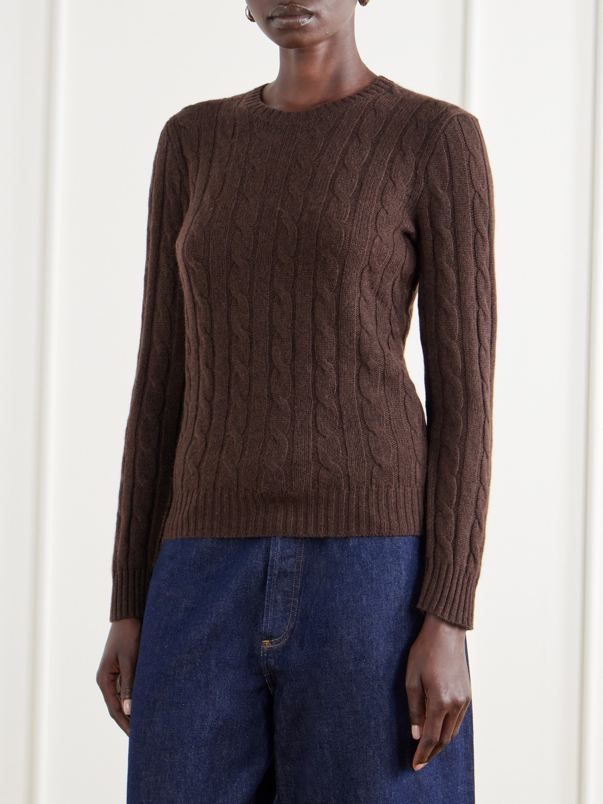 Polo Ralph Lauren - Julianna Cable-Knit Cashmere Sweater