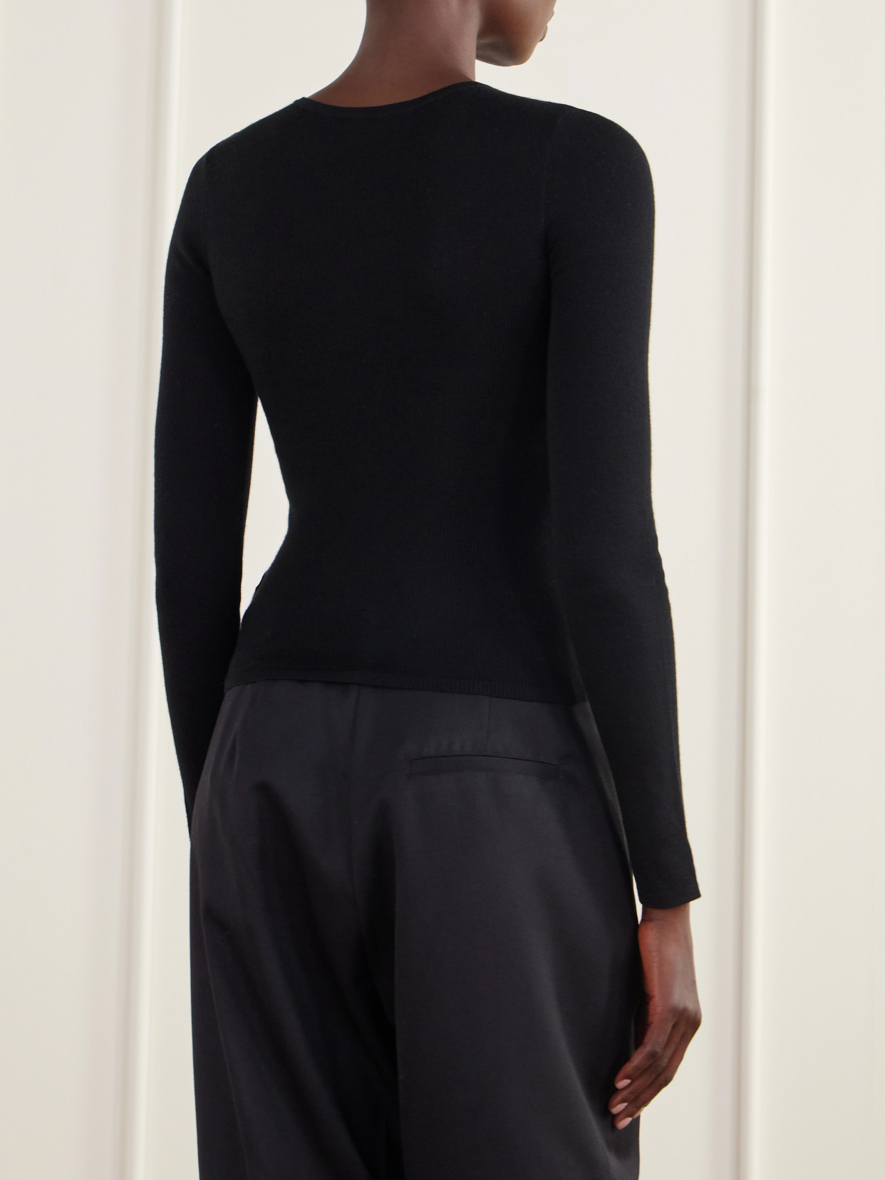 Ribbed Merino Sweater