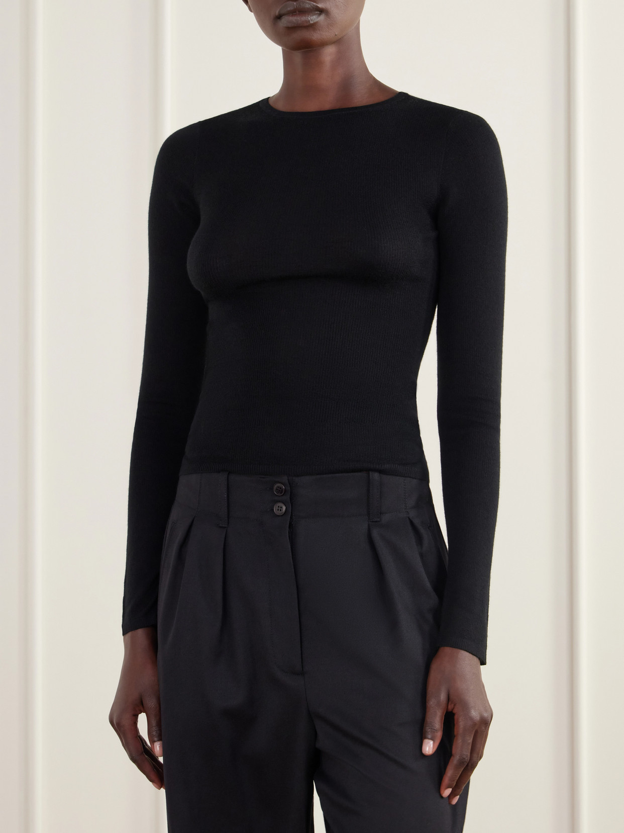 Ribbed Merino Sweater