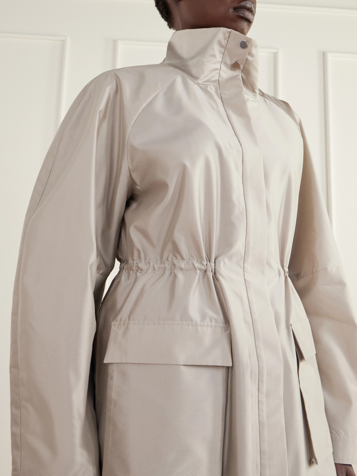 Paper Taffeta Parka