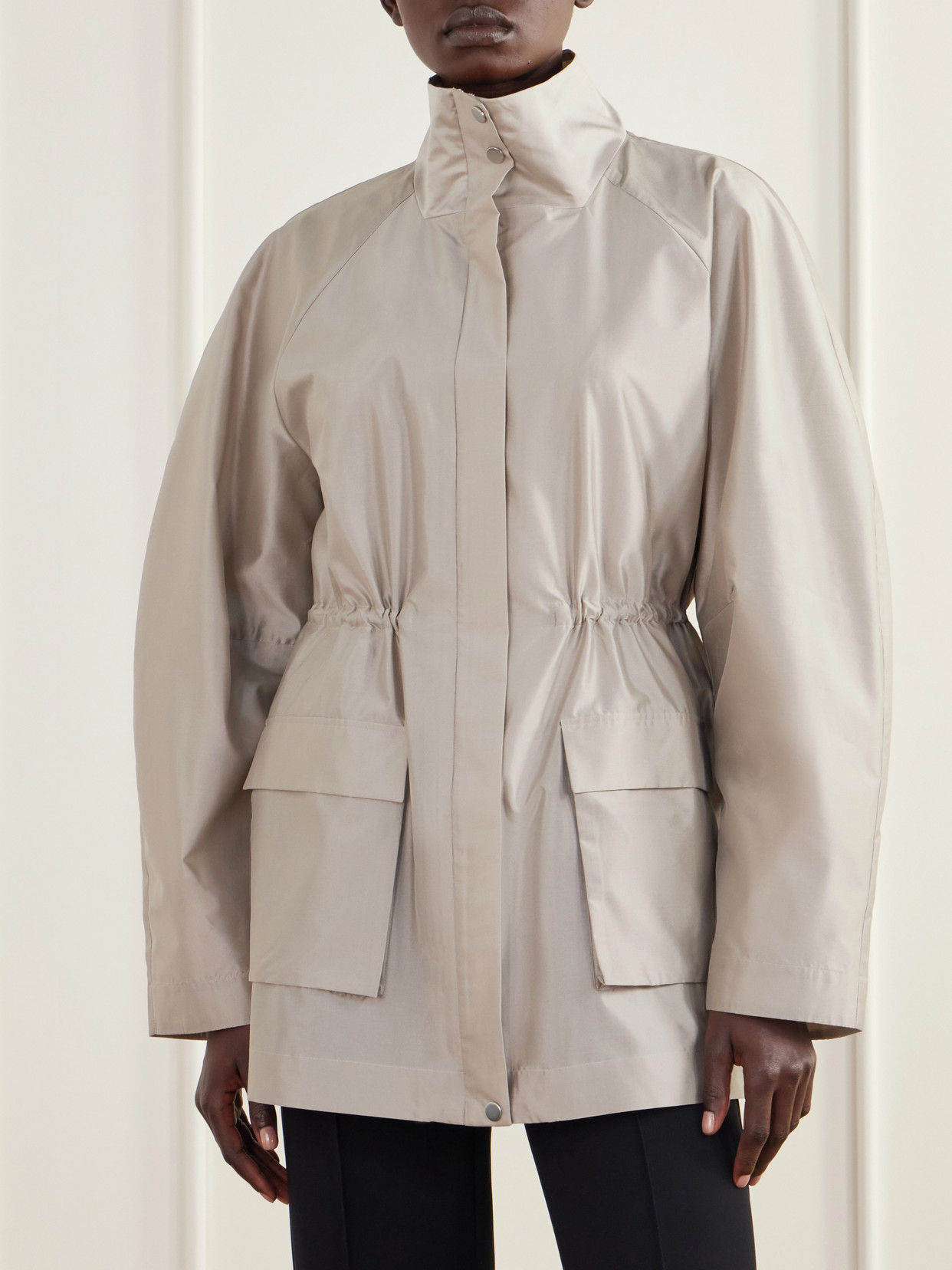 Paper Taffeta Parka
