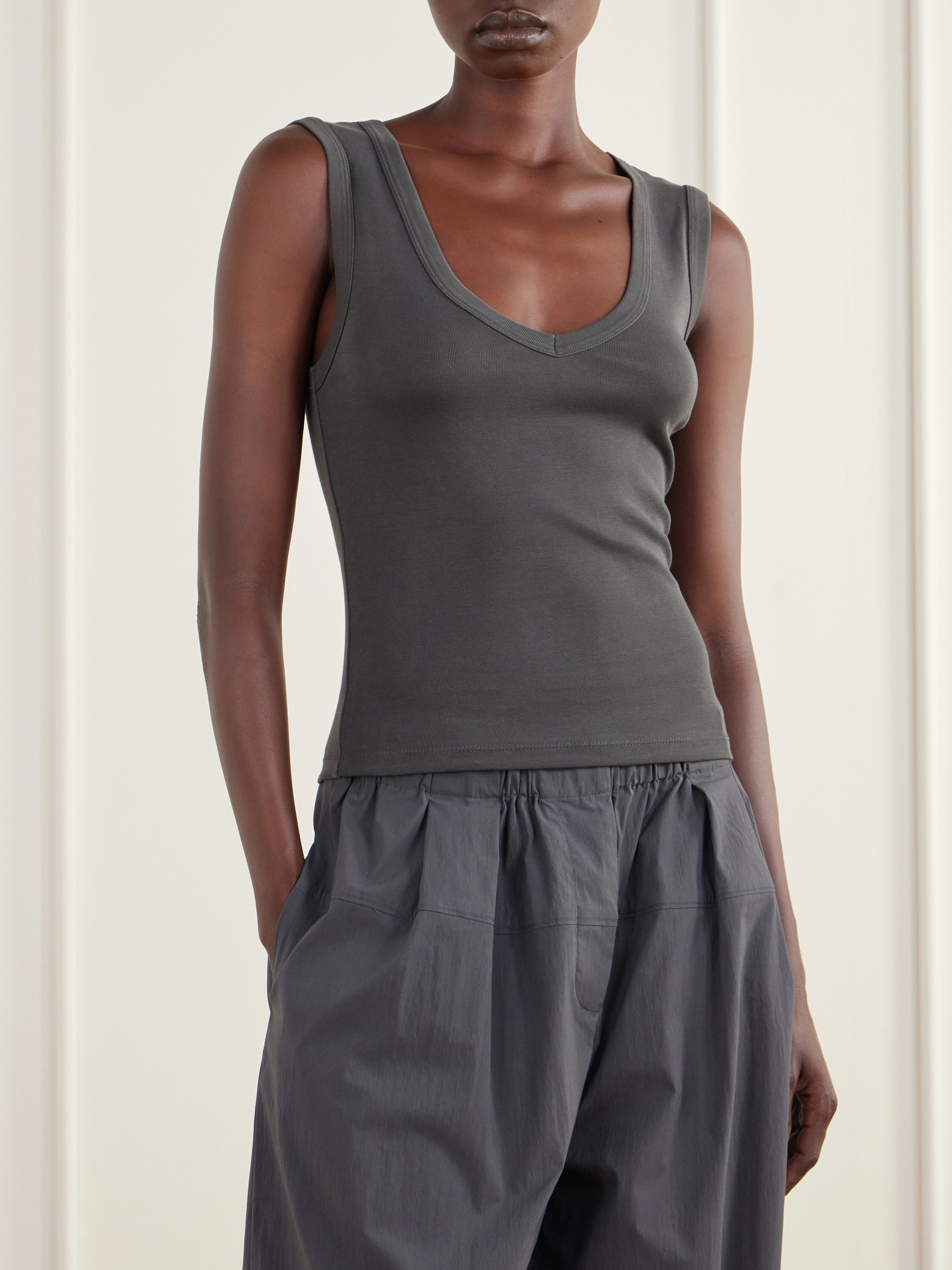 St. Agni 90s cotton-jersey tank