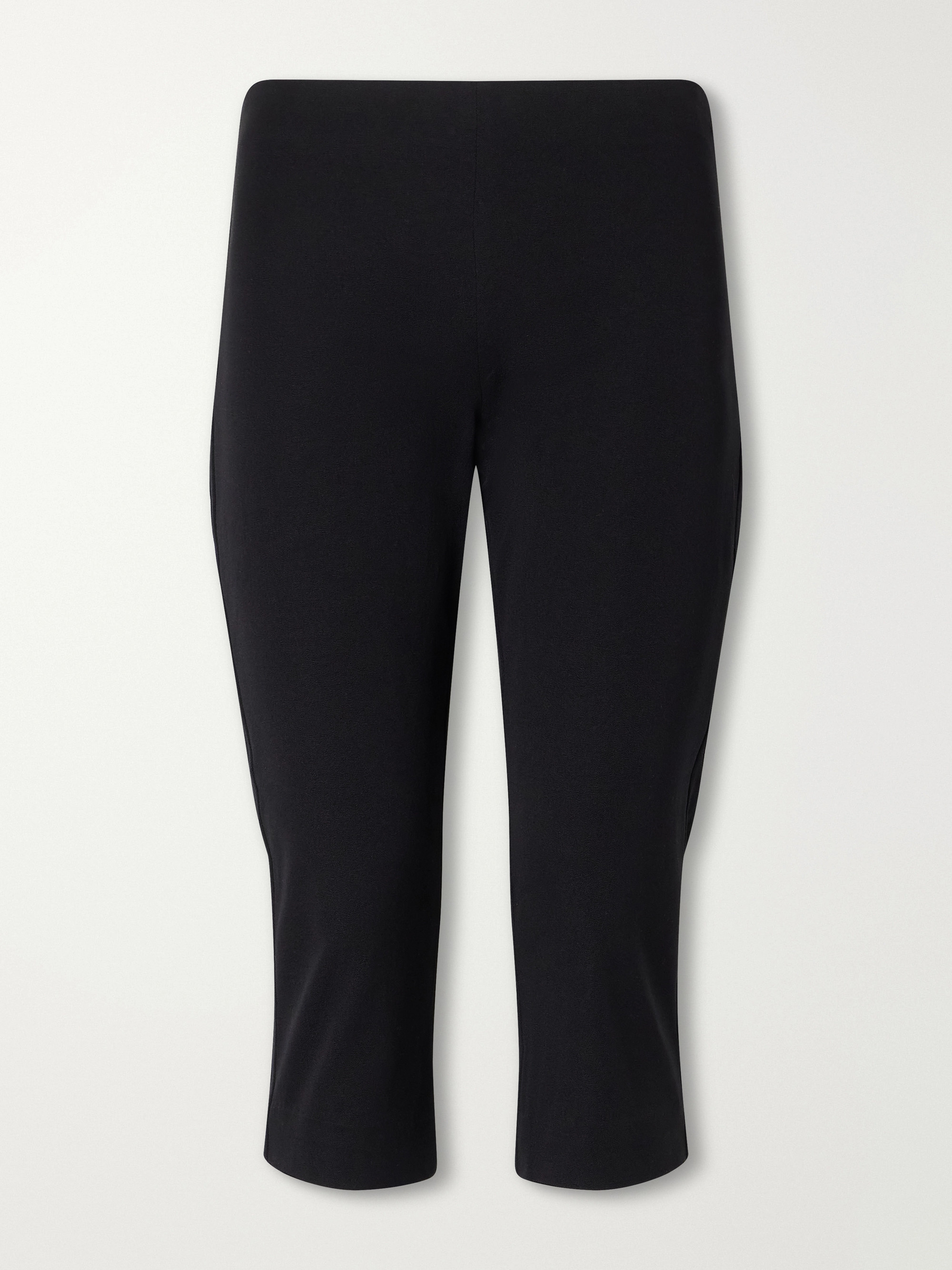 St. Agni Cotton-twill skinny capri pants