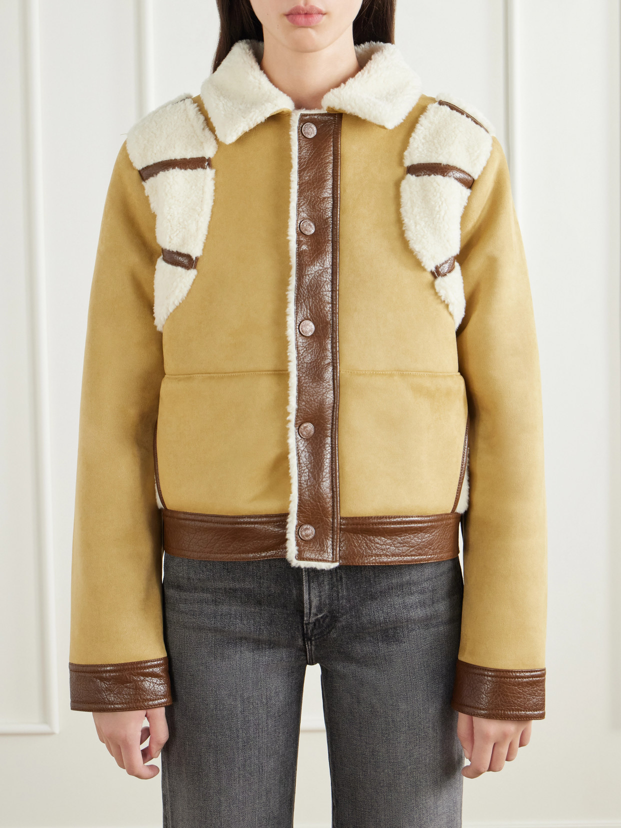 The Tripper Puffer Plush-Trimmed Jacket