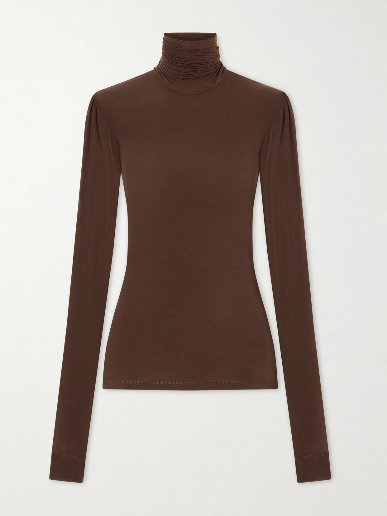 Jersey Turtleneck T-Shirt