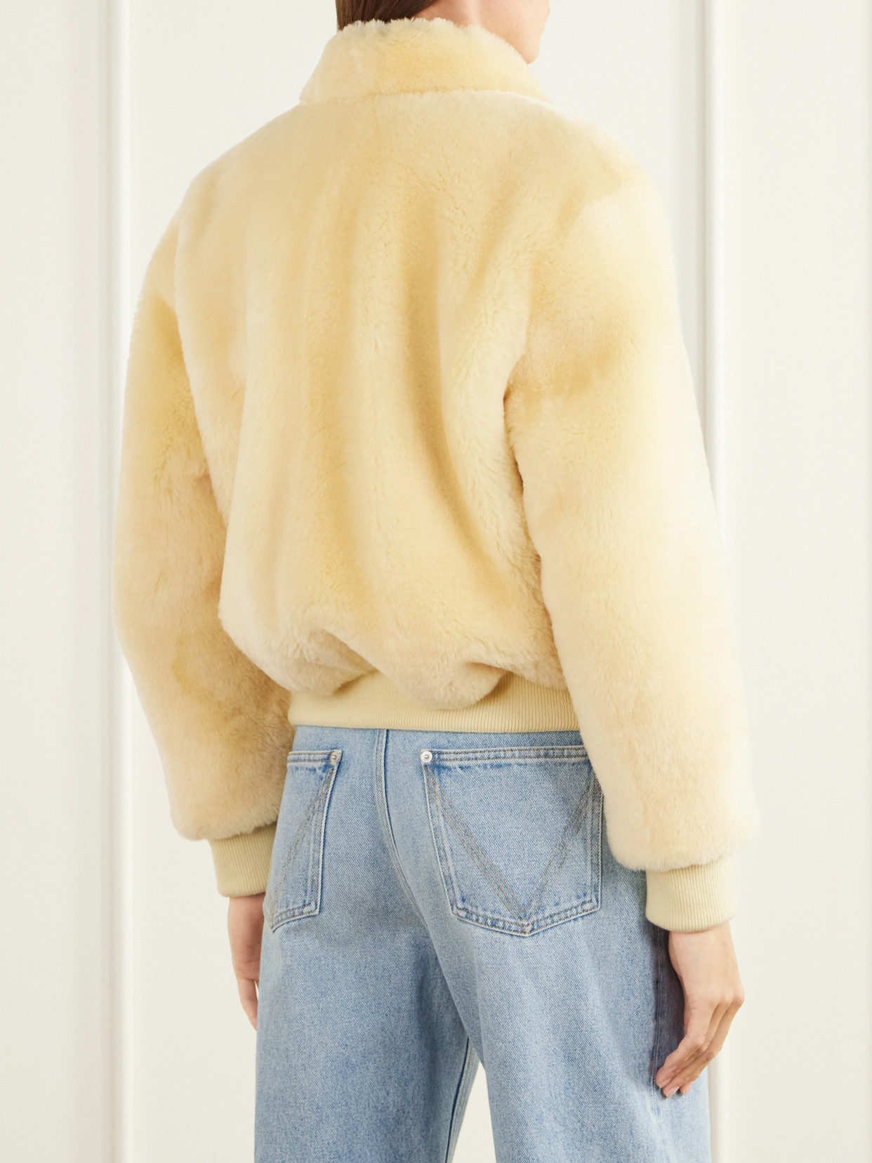 Shearling Blouson Jacket