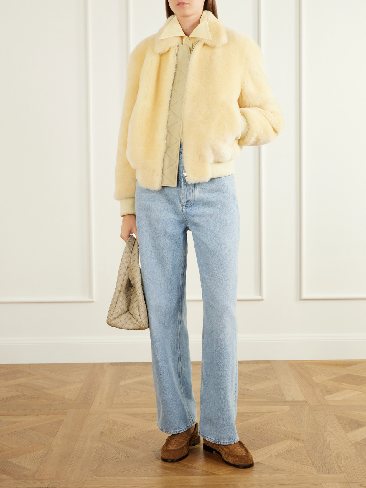 Shearling Blouson Jacket