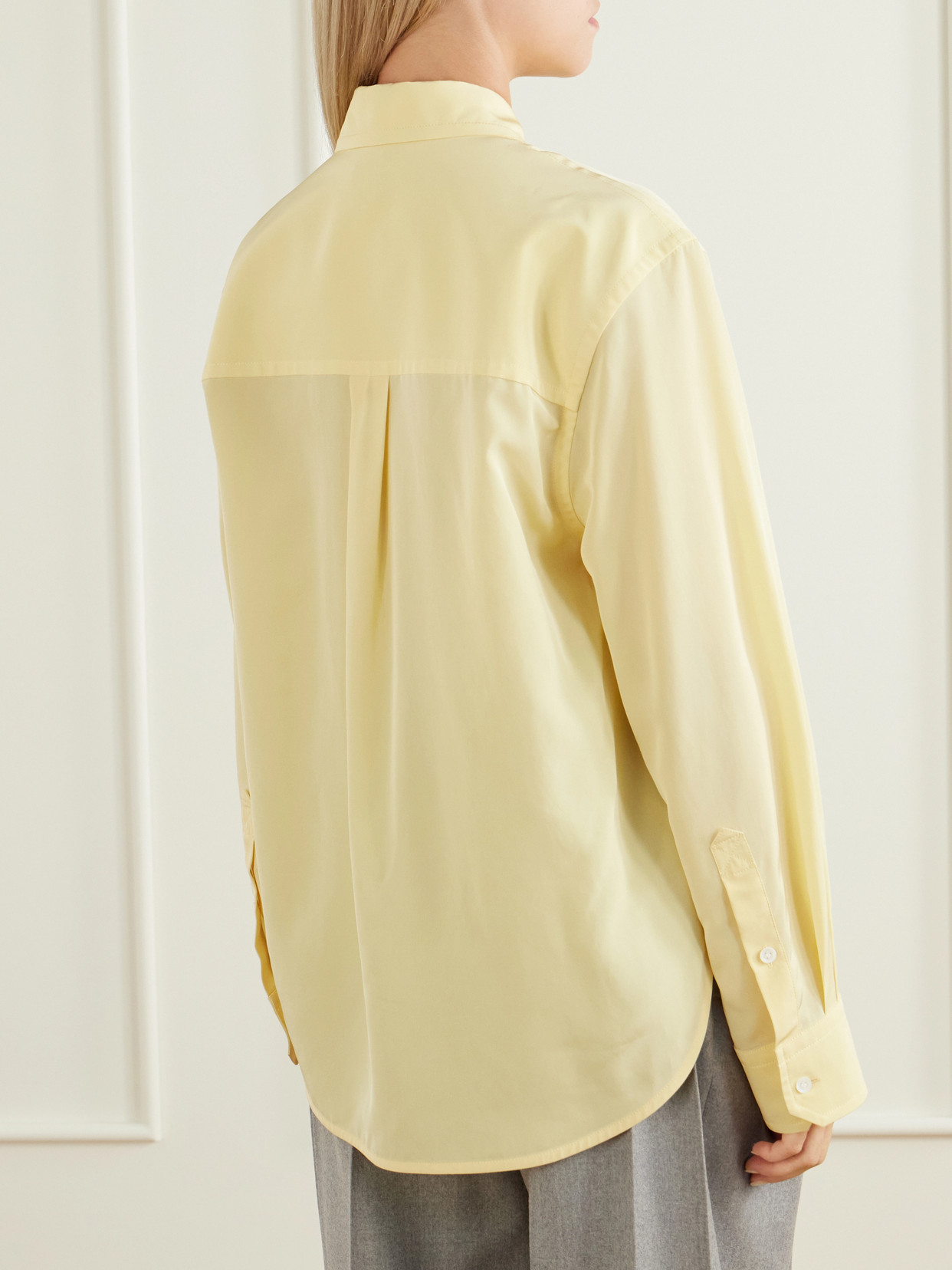 Silk-Blend Shirt