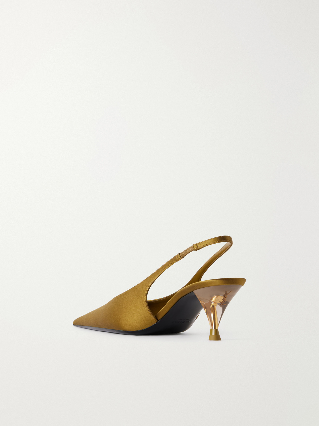 Fanny 55 Crepe-Satin Slingback