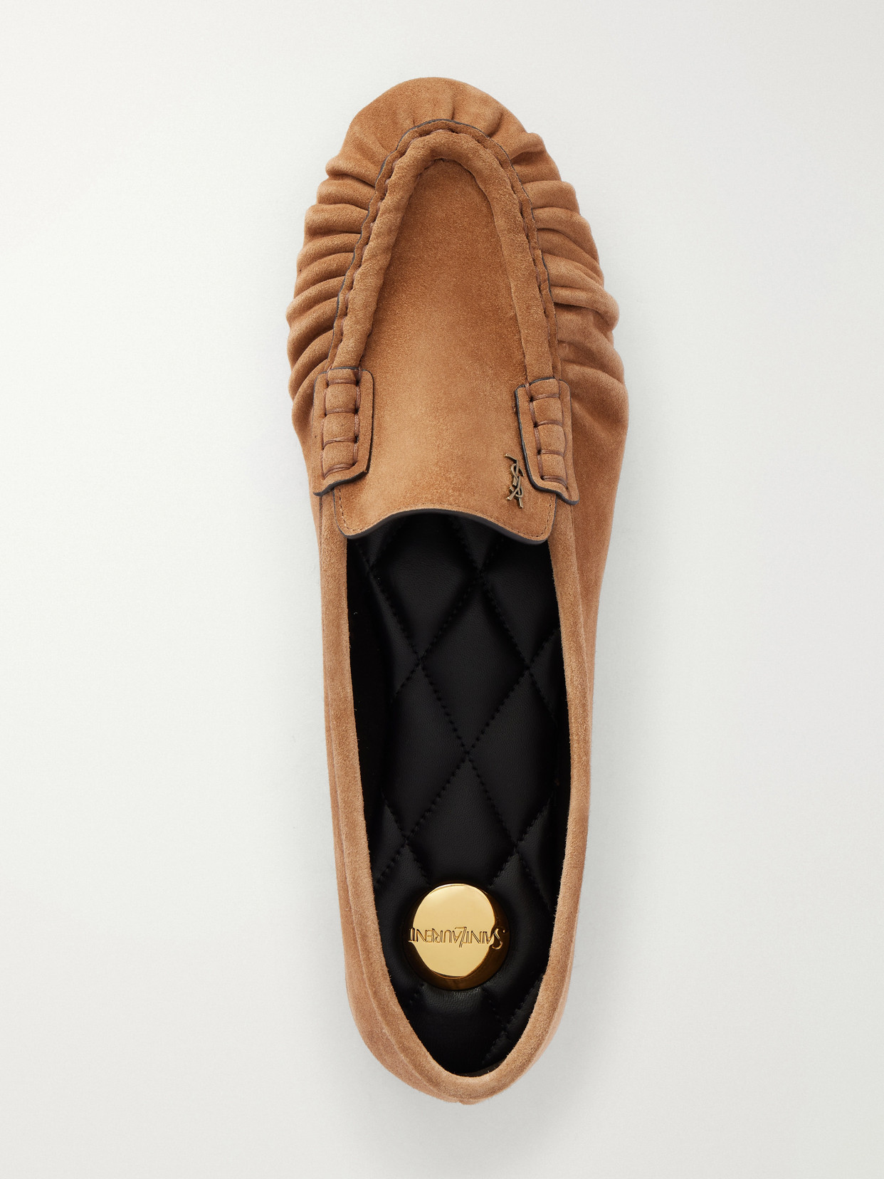 Loaferino Gathered Ballet Flats