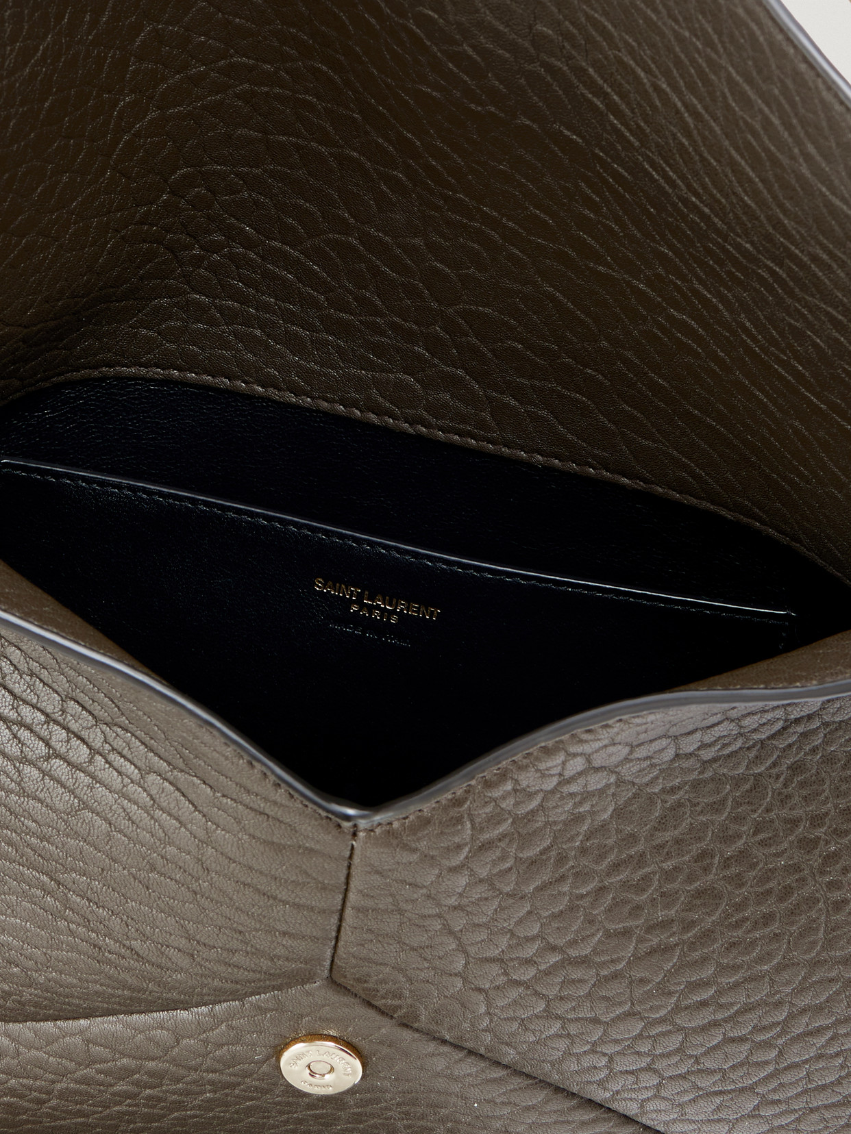 Cassandre Textured-Leather Shoulder Bag