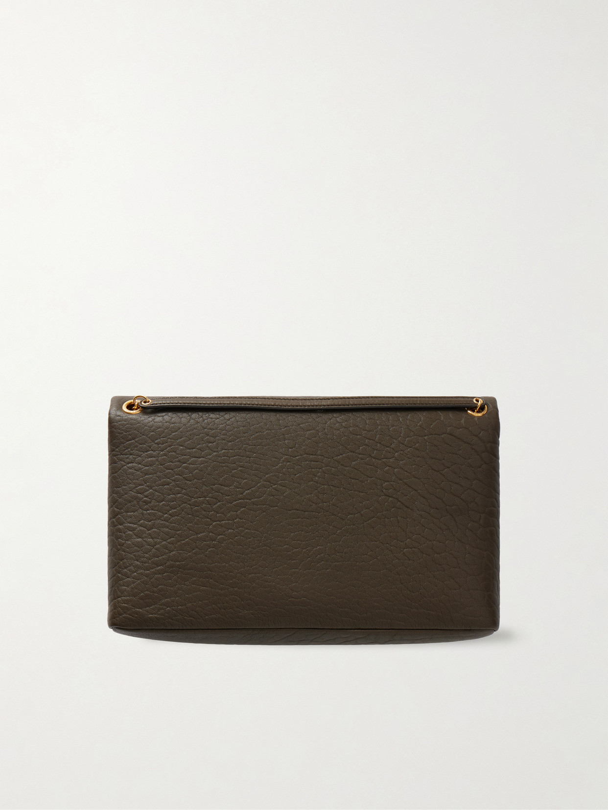 Cassandre Textured-Leather Shoulder Bag