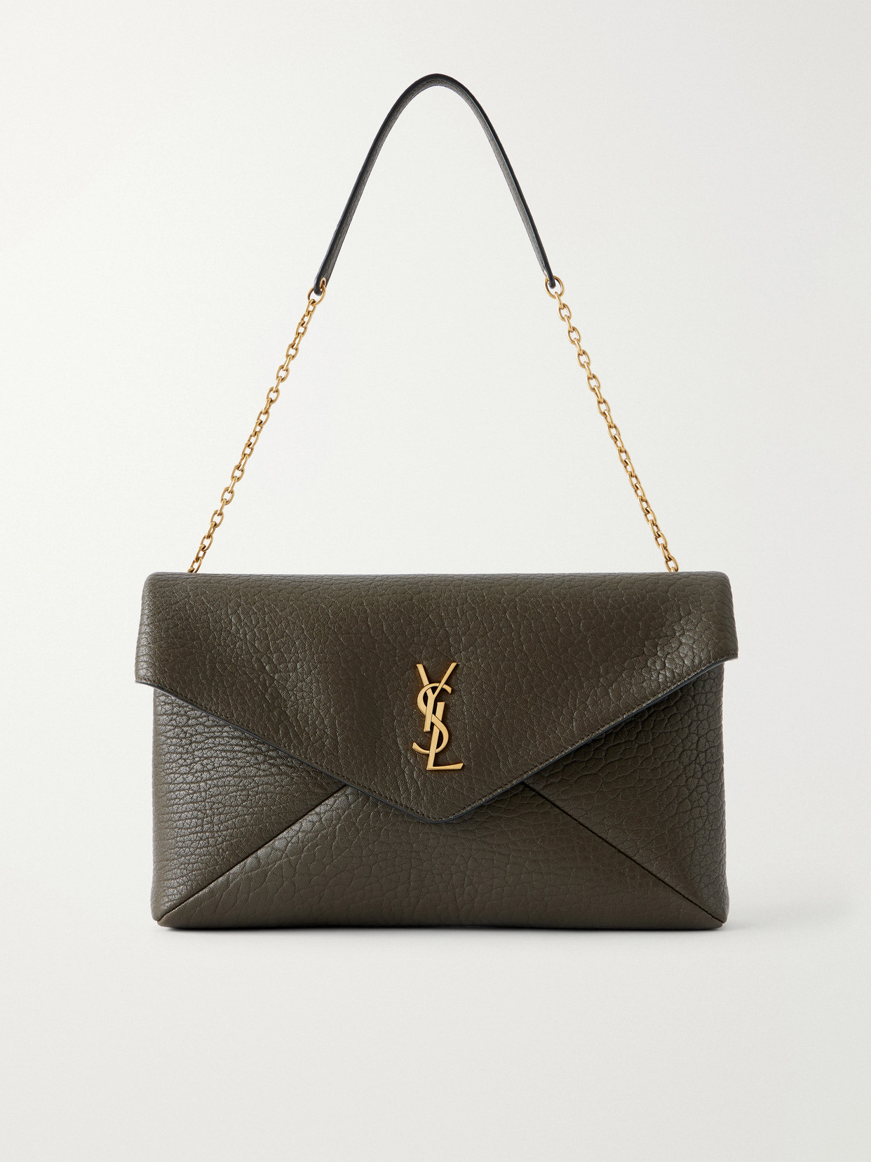 Cassandre Textured-Leather Shoulder Bag