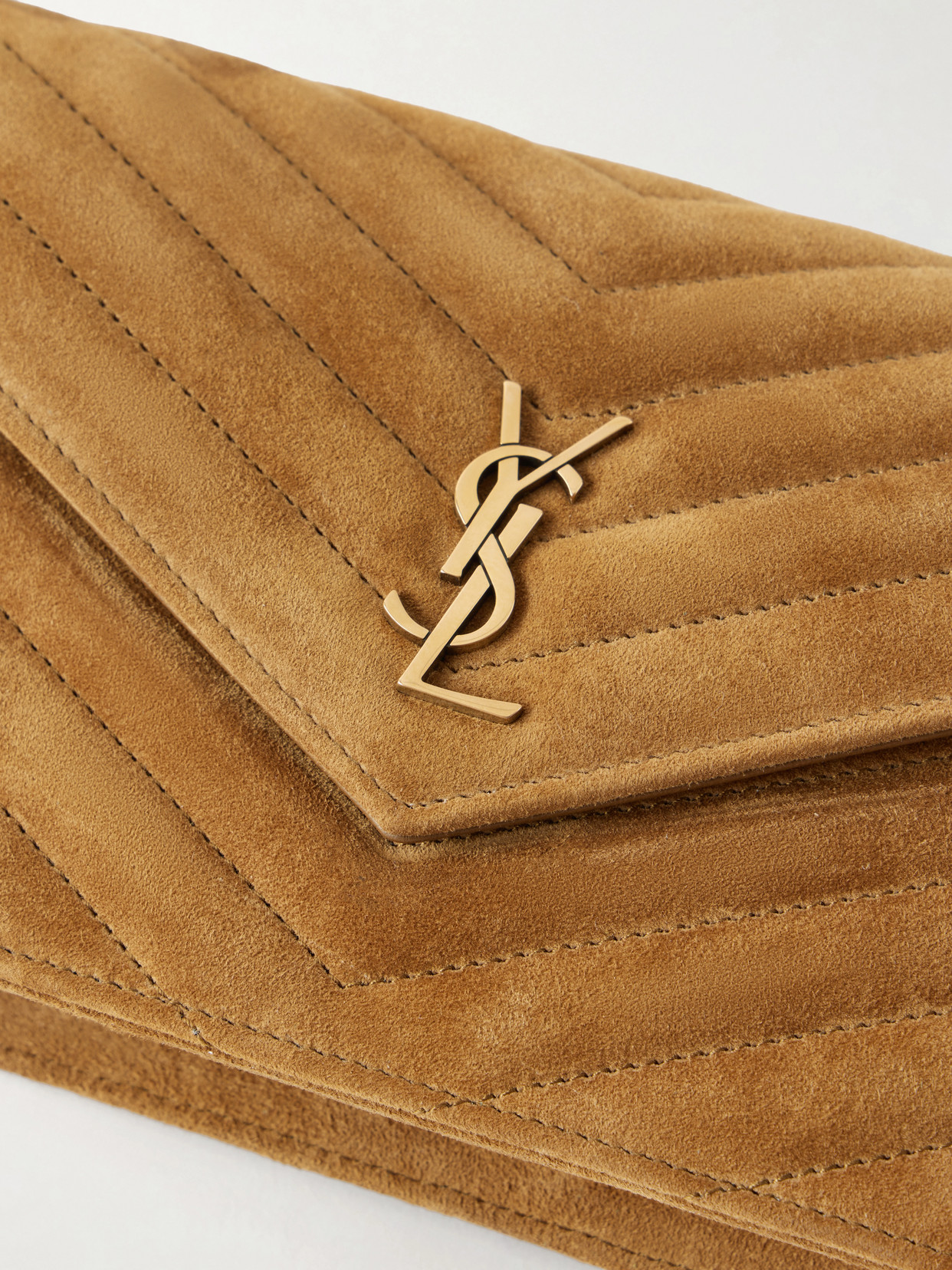 Cassandre Envelope Matelassé Logo-Detailed Shoulder Bag