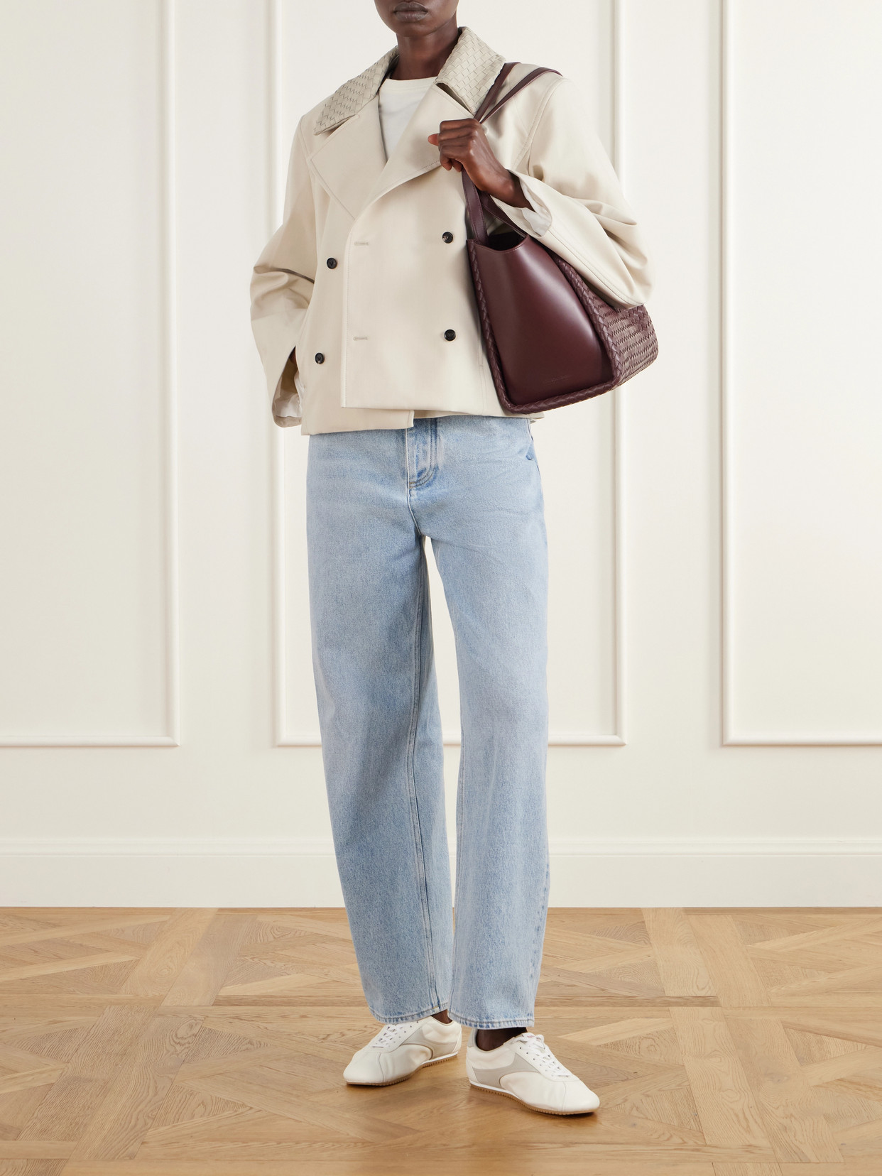 Corso Intrecciato Leather Tote
