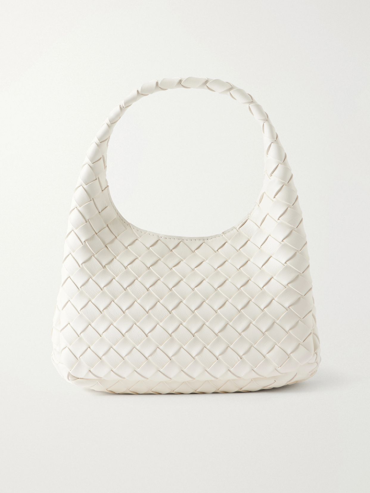 Intrecciato 19 leather shoulder bag