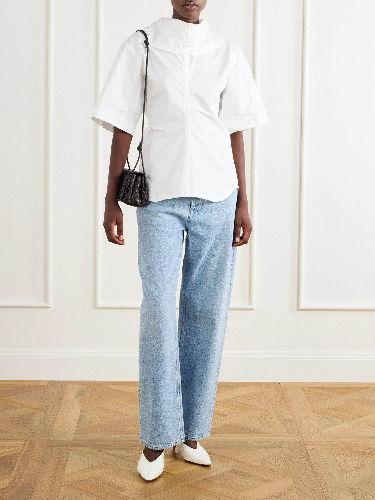 Notturno Intrecciato Shoulder Bag