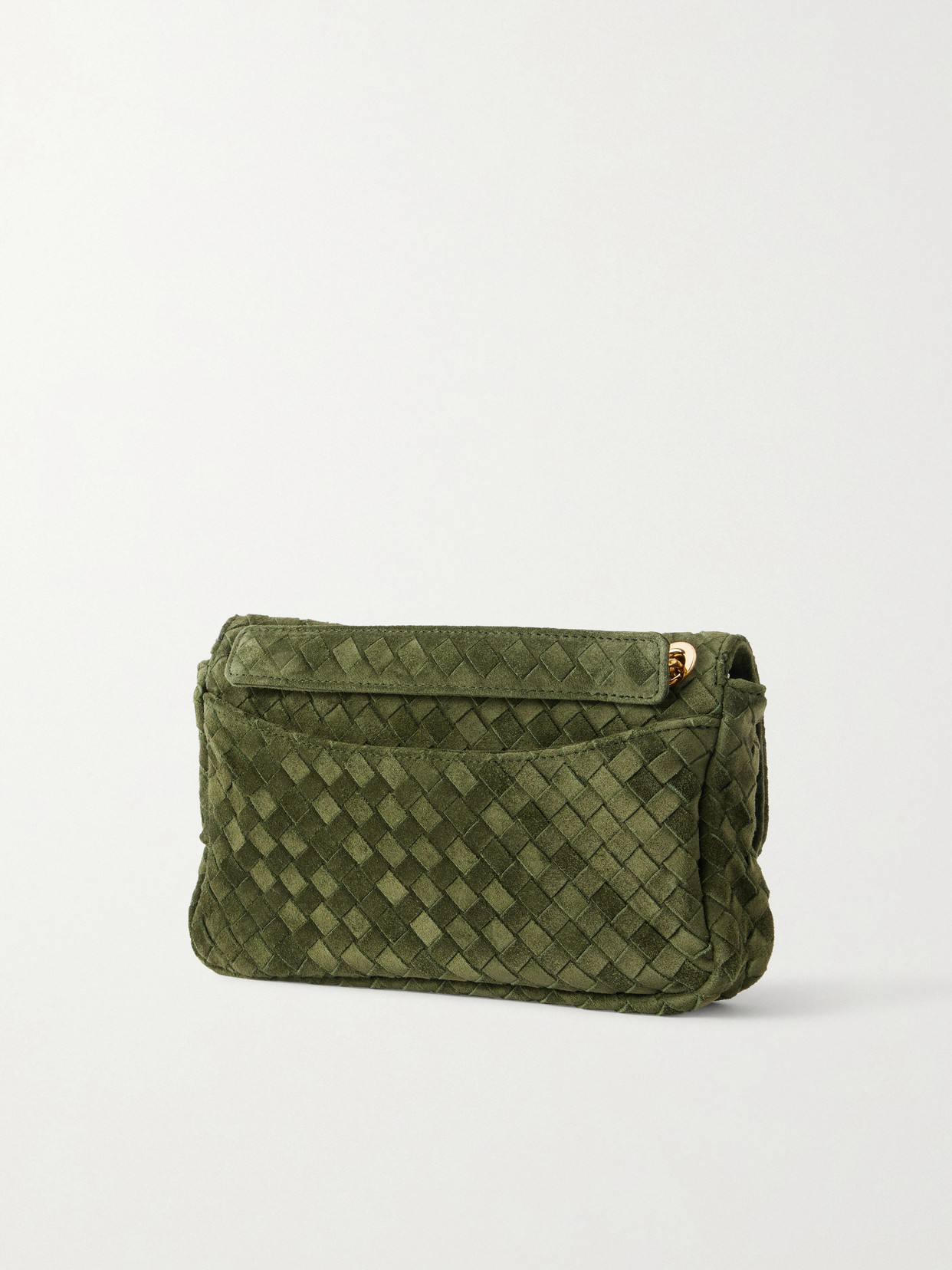 Baby Madison Small Intrecciato Shoulder Bag