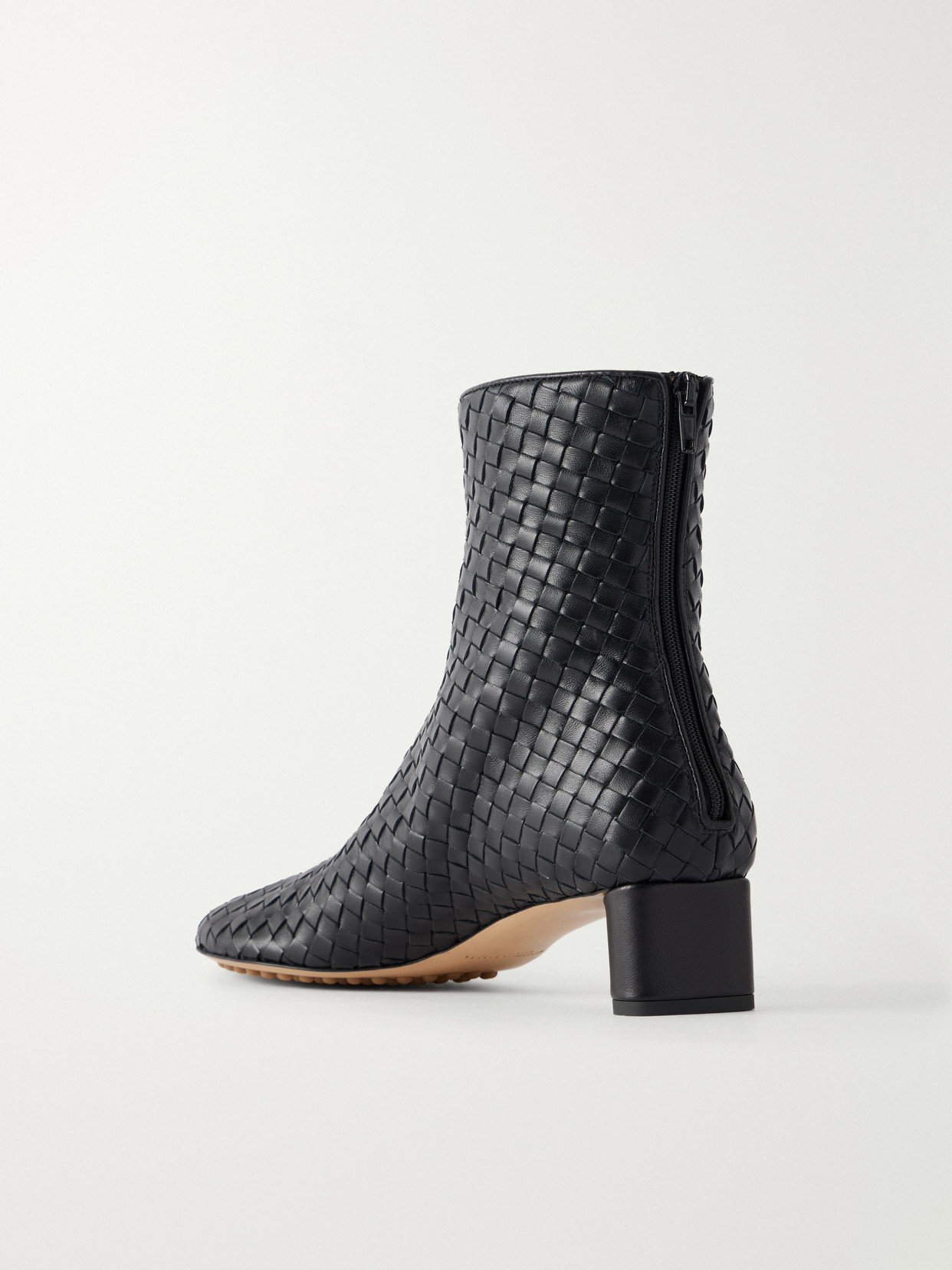 Cherry 45 Intrecciato Ankle Boots