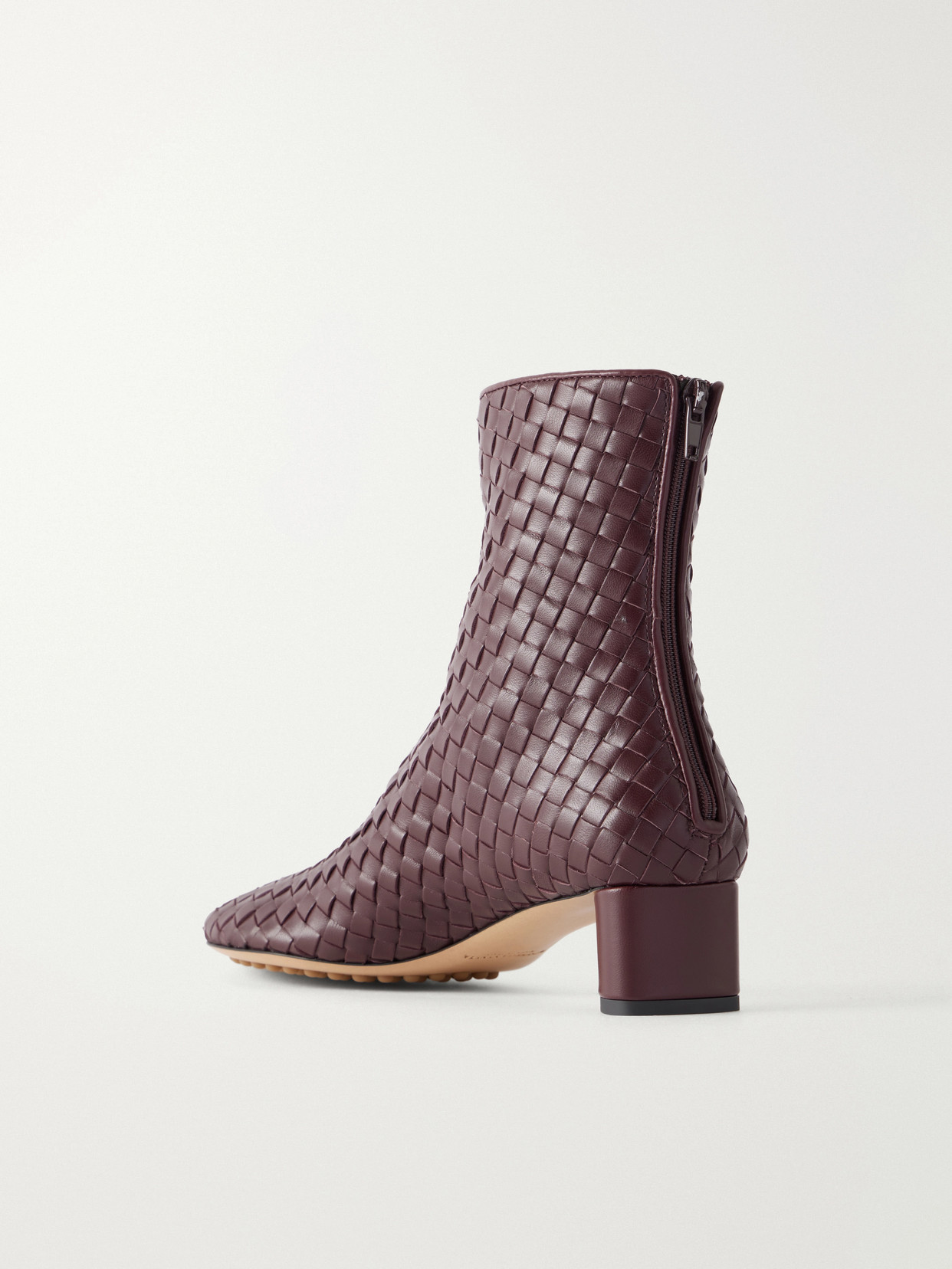 Cherry 45 Intrecciato Ankle Boots