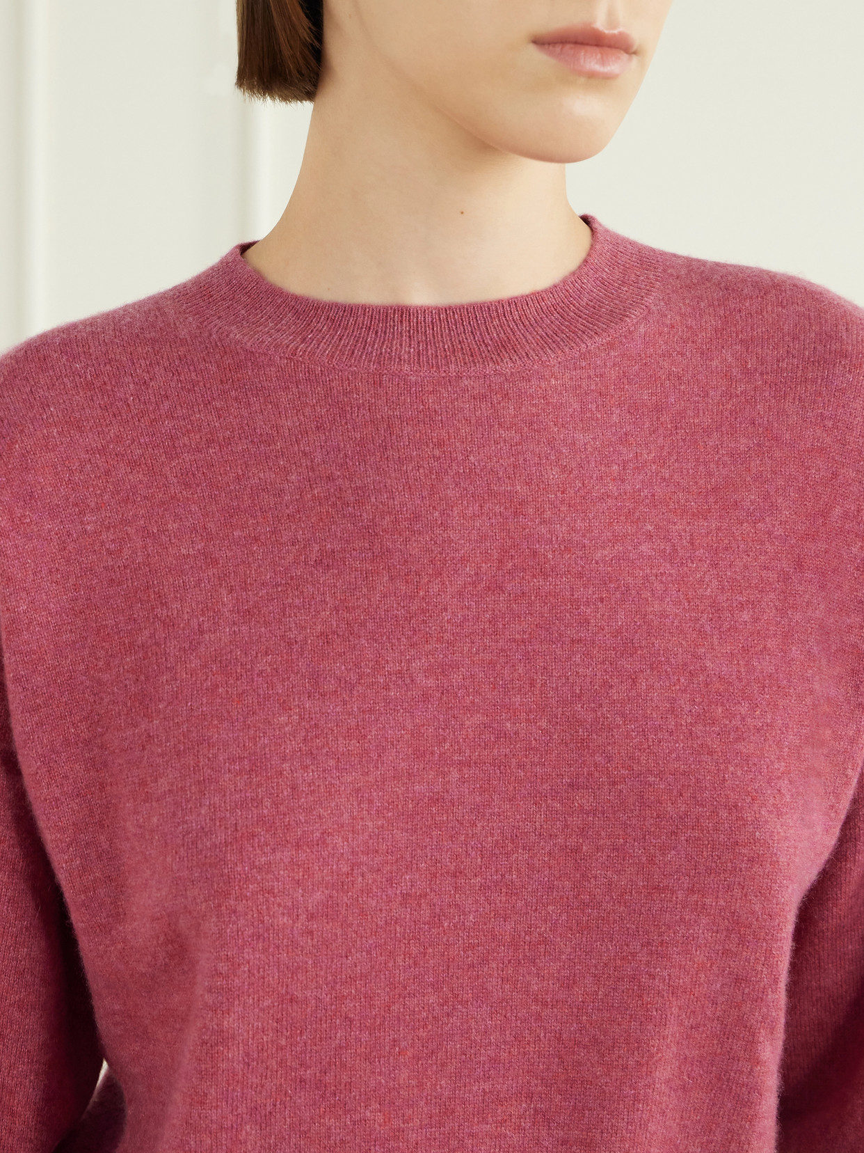 Menorca Cropped Cashmere Sweater