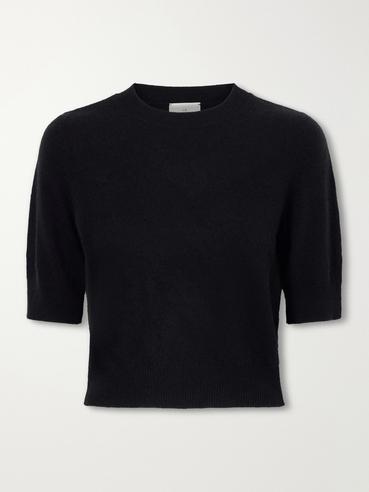 Chypre Cropped Organic Cashmere Sweater