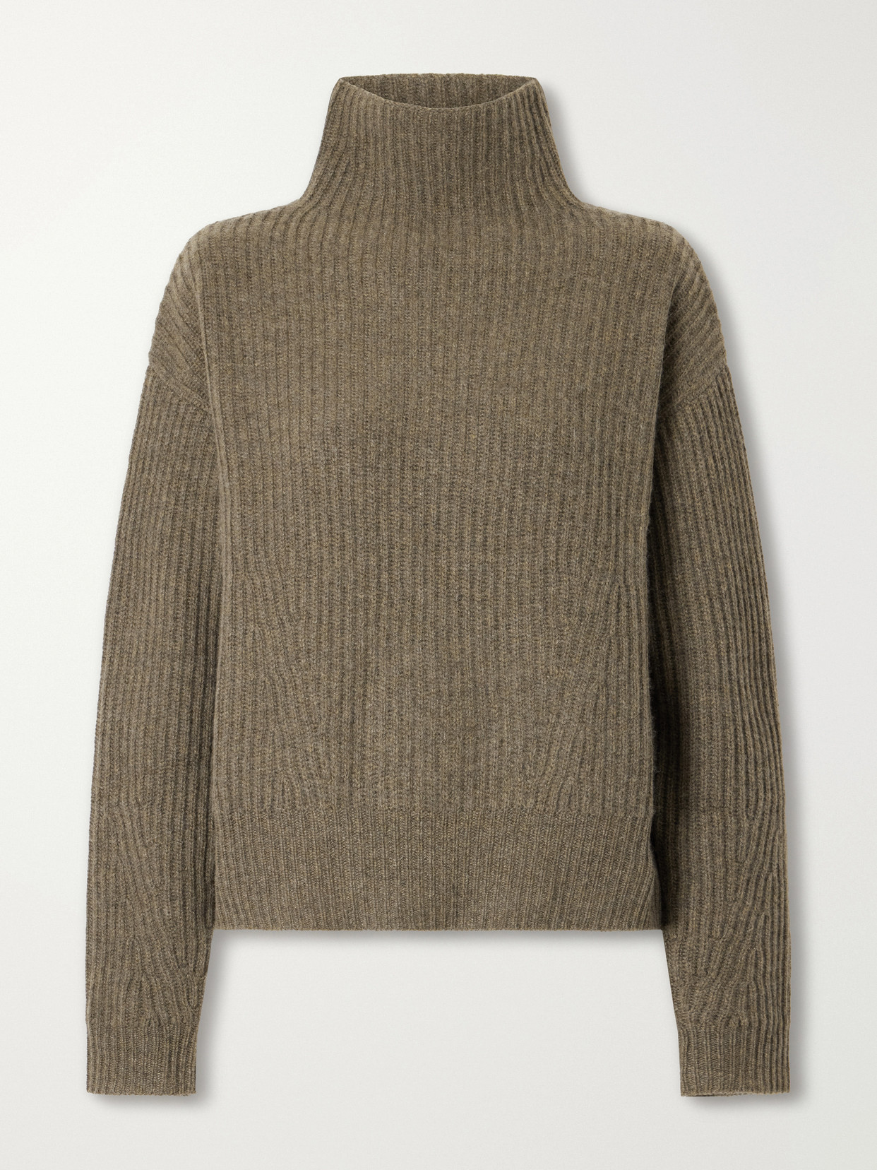 Verbier Ribbed Cashmere Turtleneck Sweater