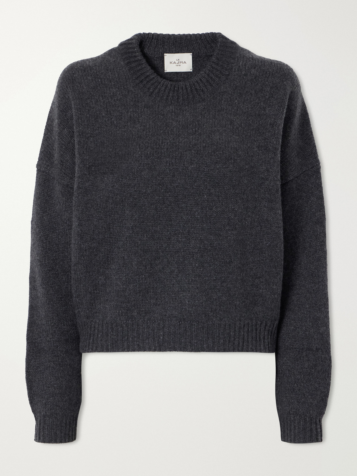 Le Kasha Anong Cashmere Sweater In Gray