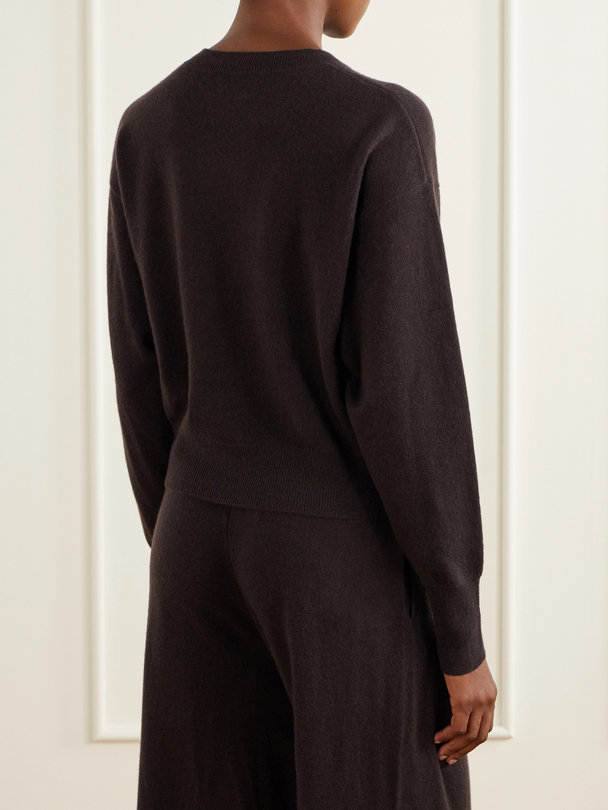 Menorca Cropped Cashmere Sweater