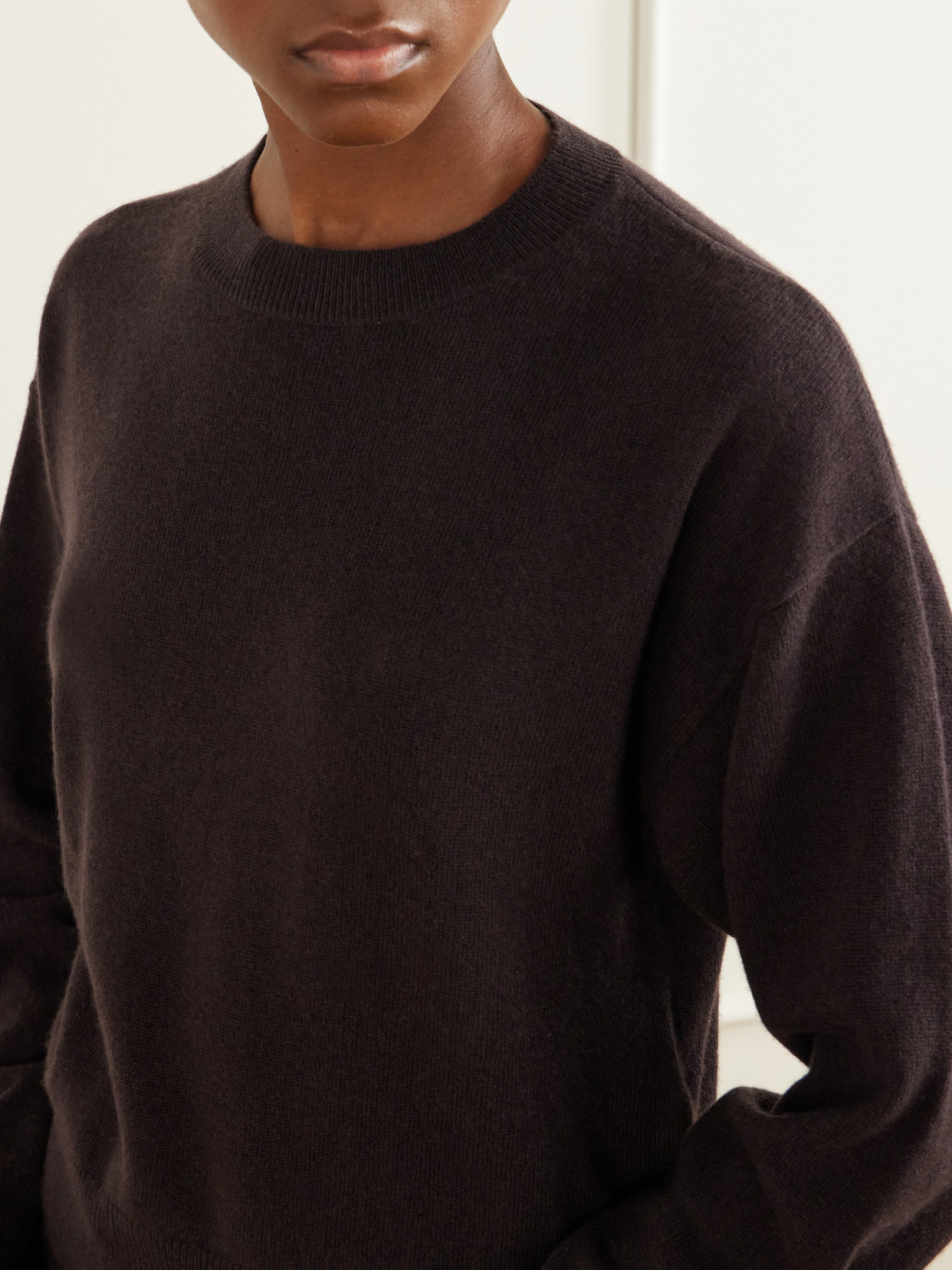 Menorca Cropped Cashmere Sweater