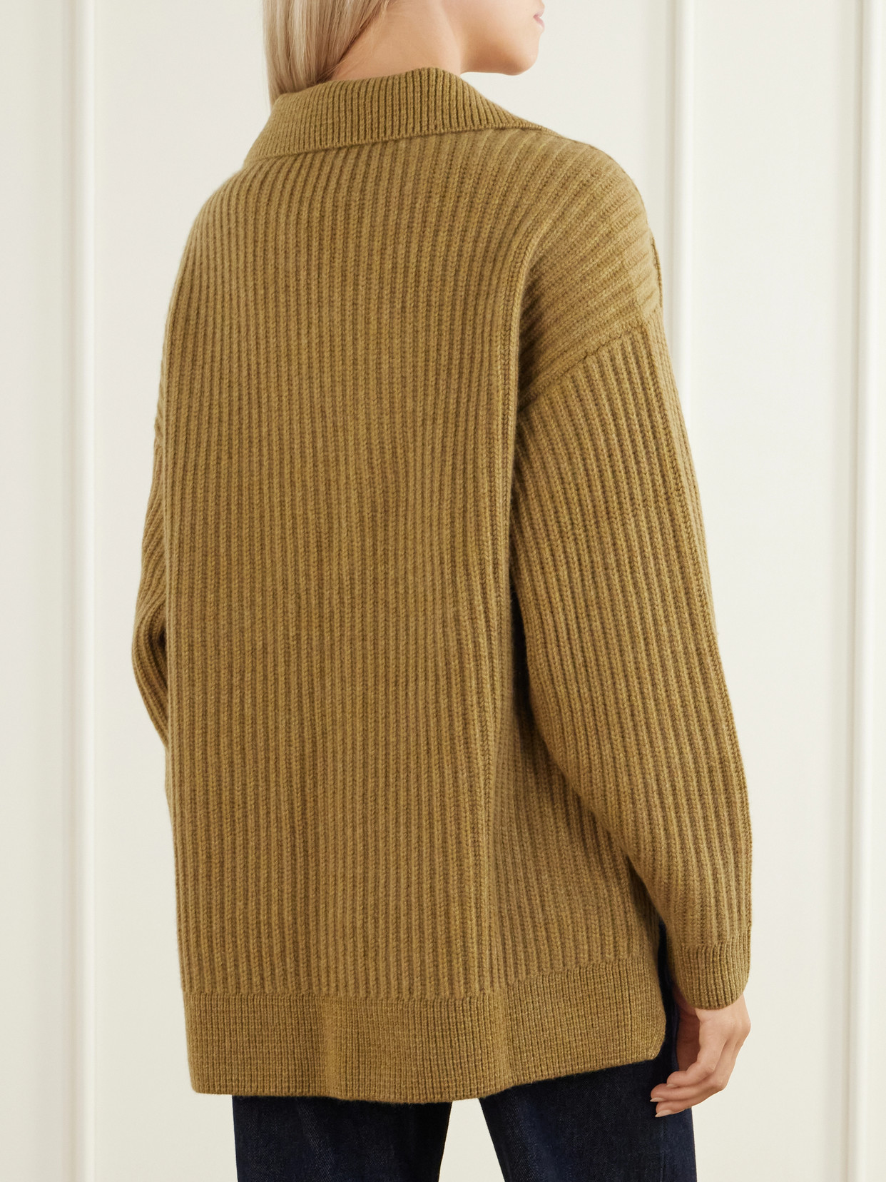 Malte Ribbed Cashmere Sweater