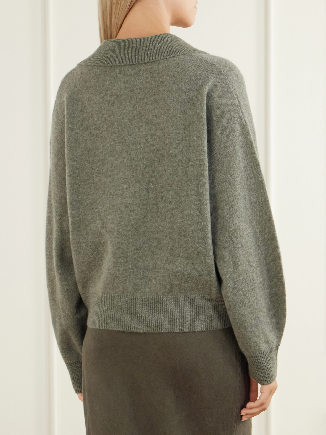 Jacksob Cropped Cashmere Sweater
