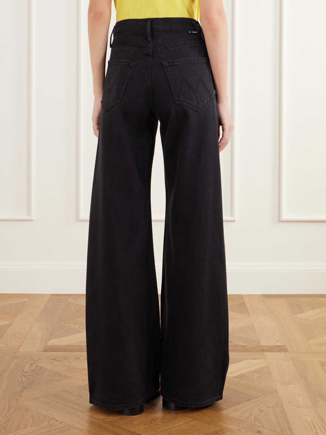 Lemon Twist Mid-Rise Wide- Leg
