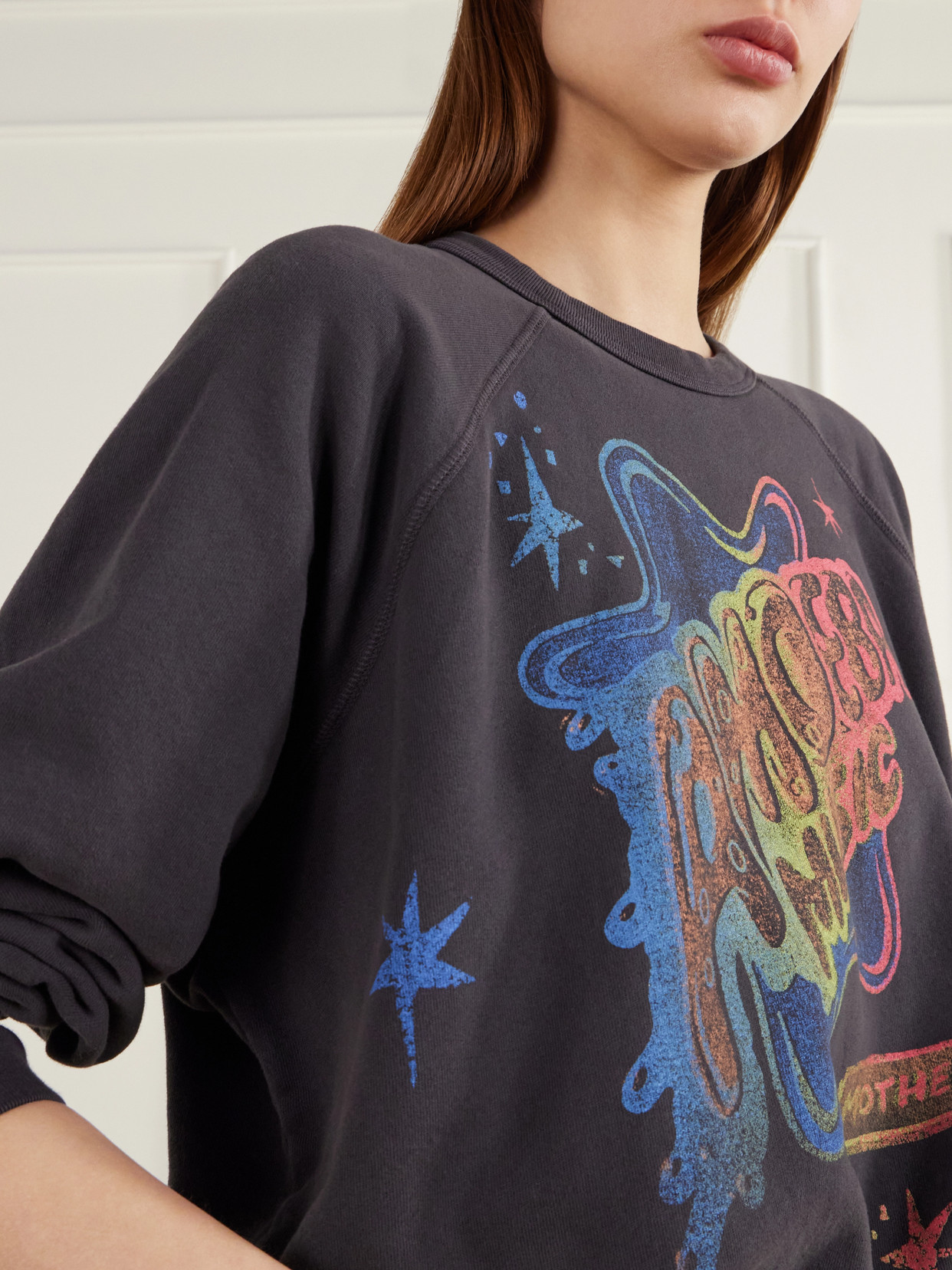 Biggie Concert Printed Cotton-Jersey Sweatshirt