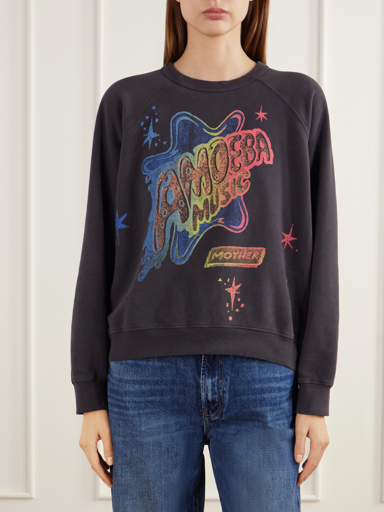 Biggie Concert Printed Cotton-Jersey Sweatshirt